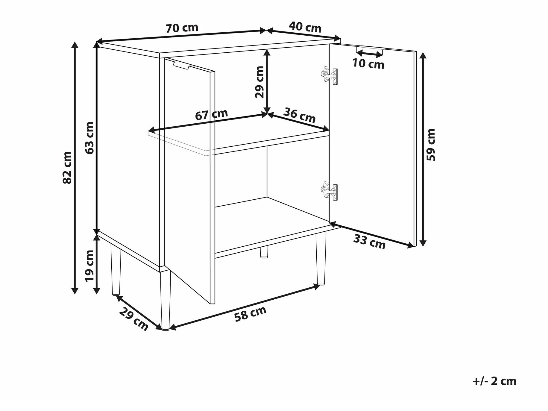 Ormarić Berwyn 2012