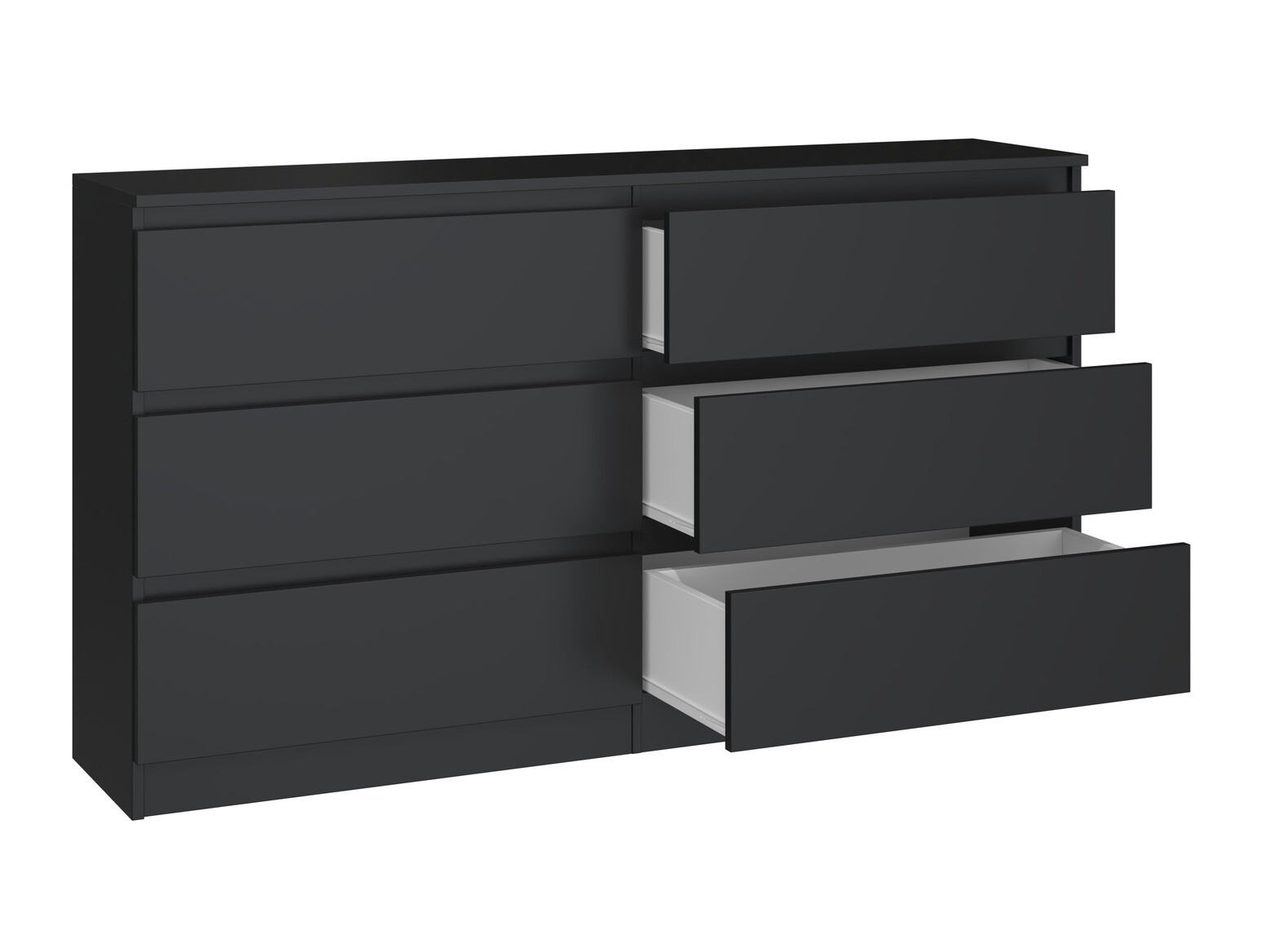 Komoda Elbvelu 102 (Crna)