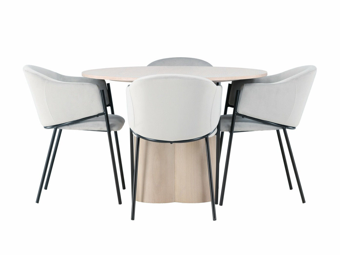 Blagovaonski set Dallas 4440 (Svijetlo drvo)