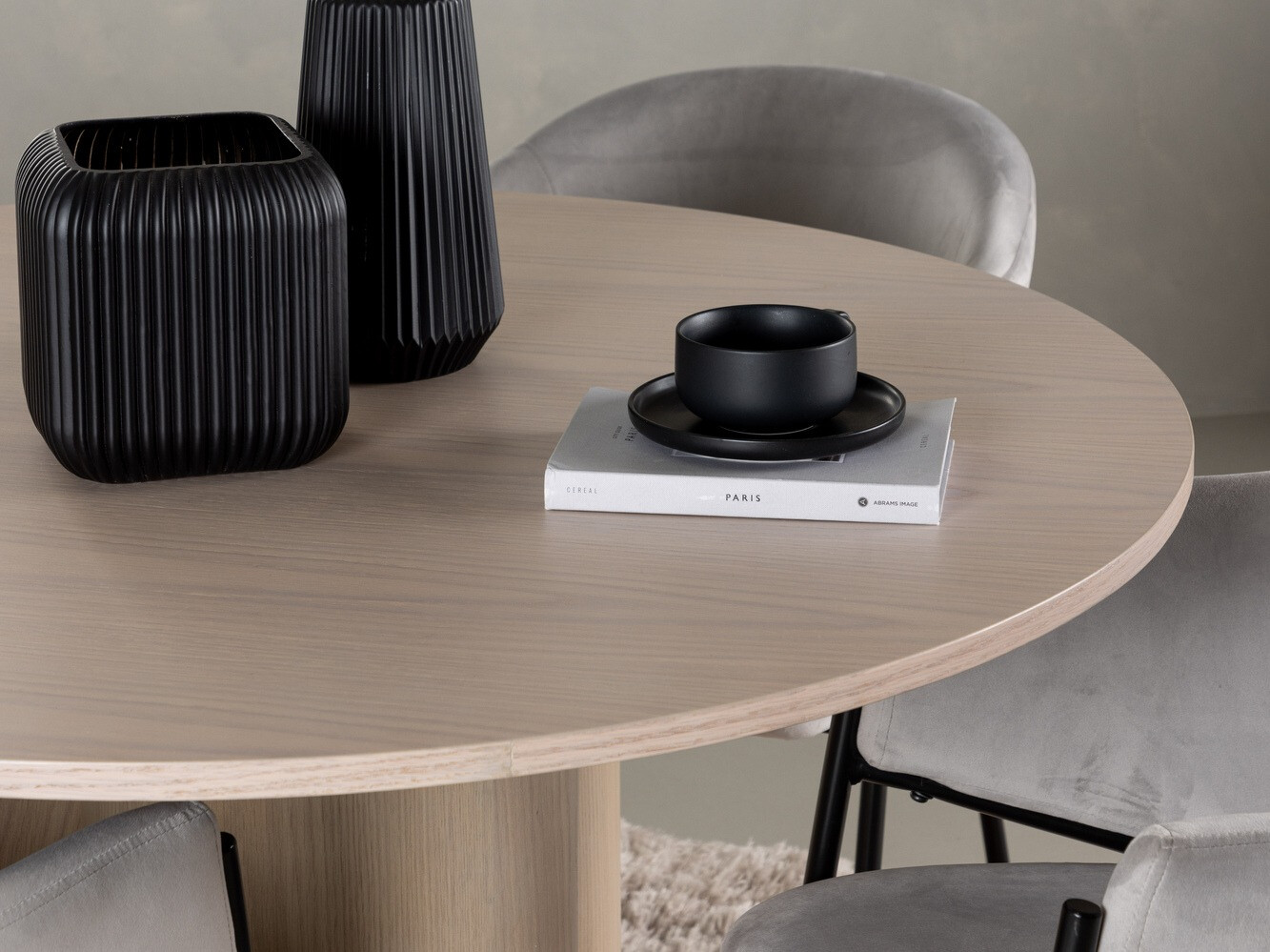 Blagovaonski set Dallas 4440 (Svijetlo drvo)