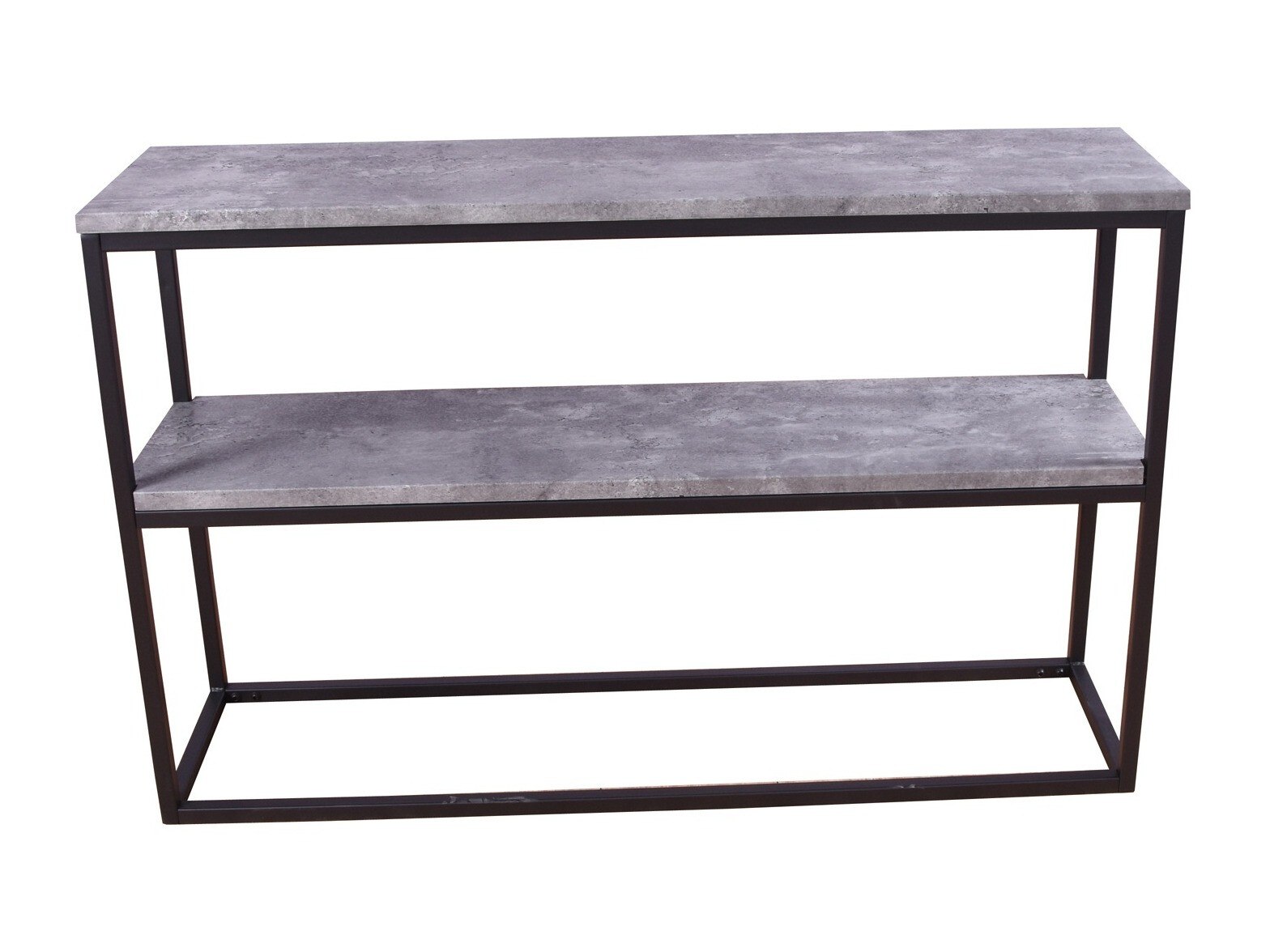 Konzolni stolić Dallas 2521 (Boja betona + Crna)