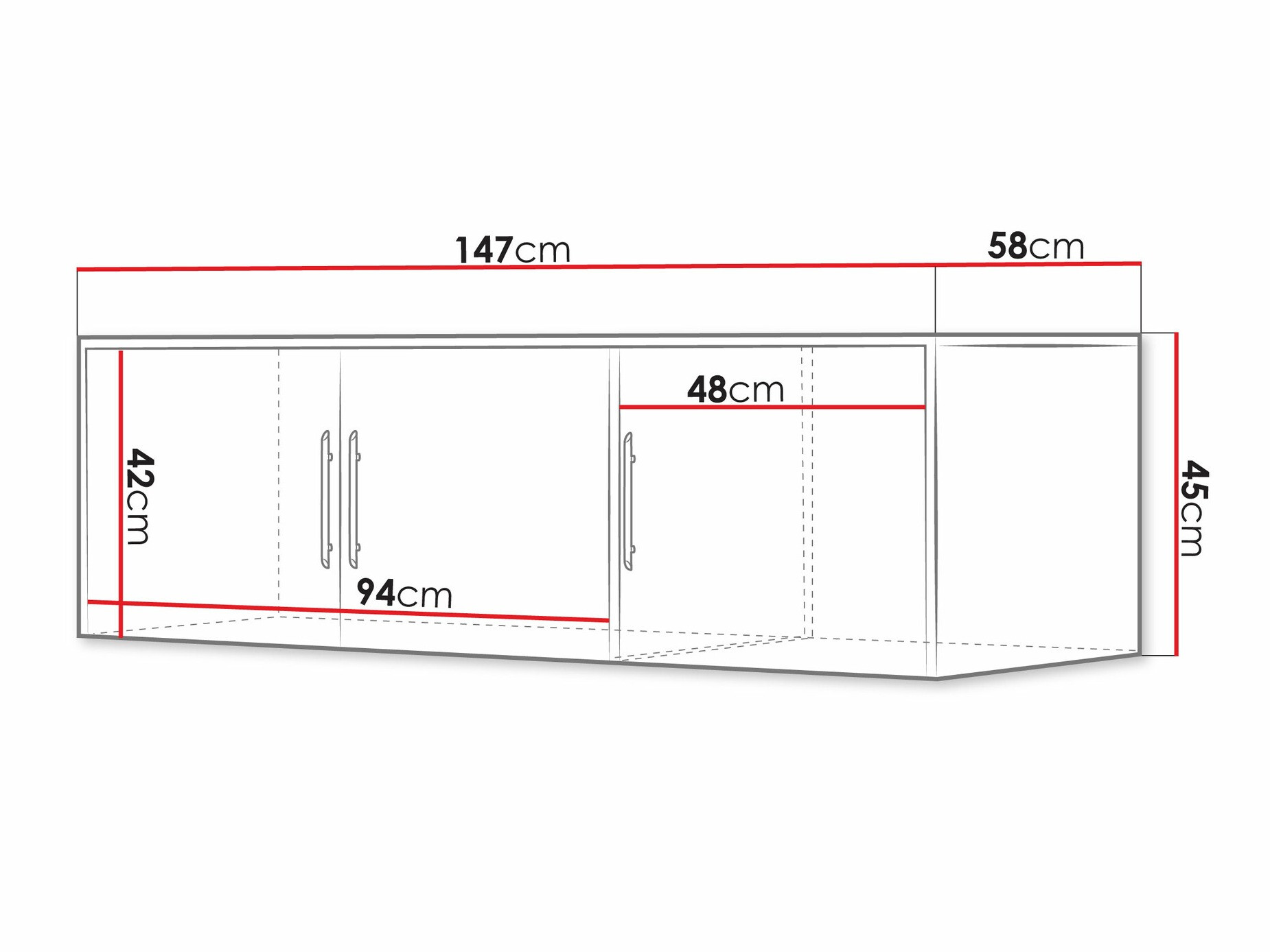 Ormar Dortivu IV (Grafit)