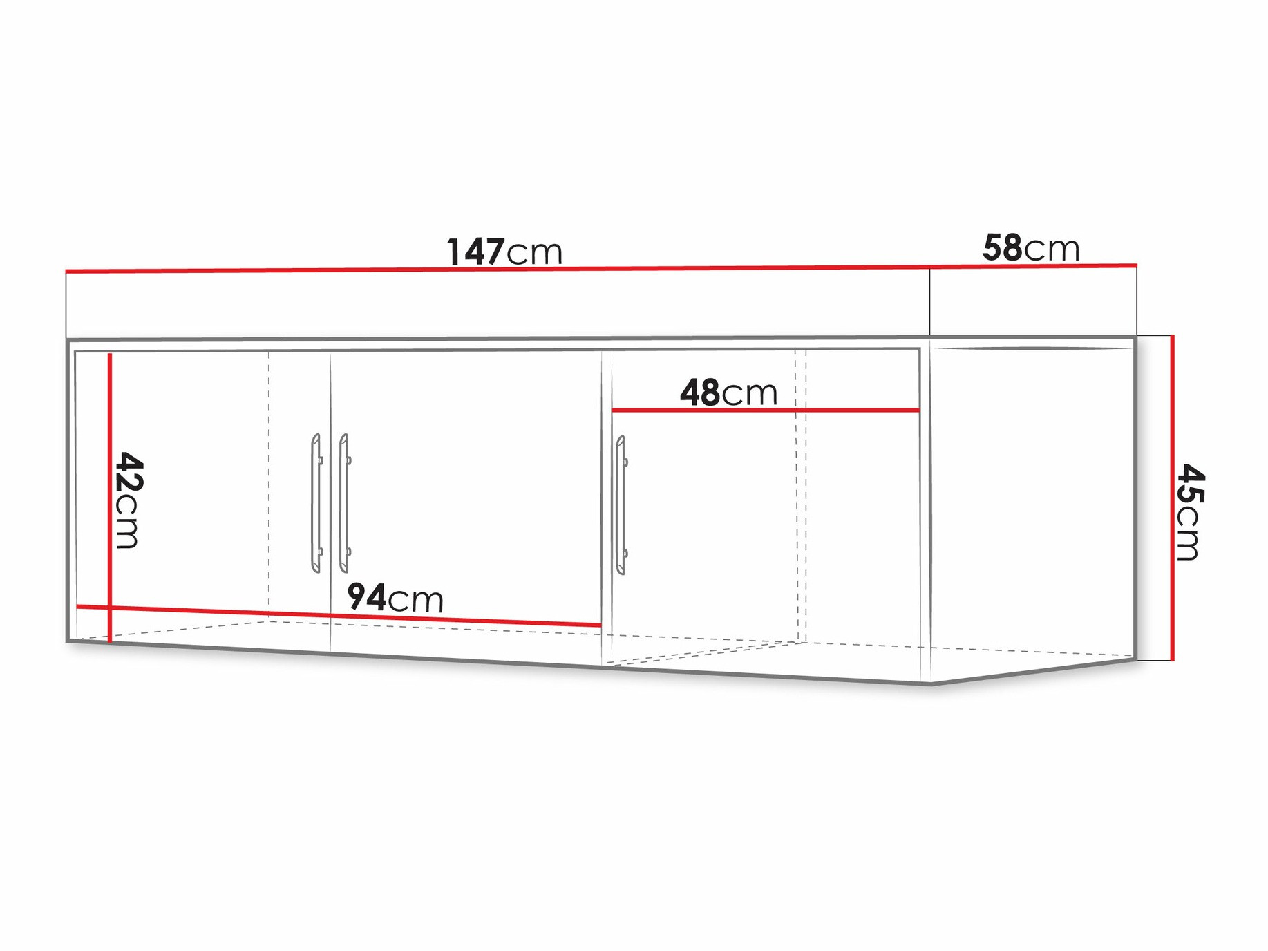 Ormar Dortivu IV (Sonoma hrast)