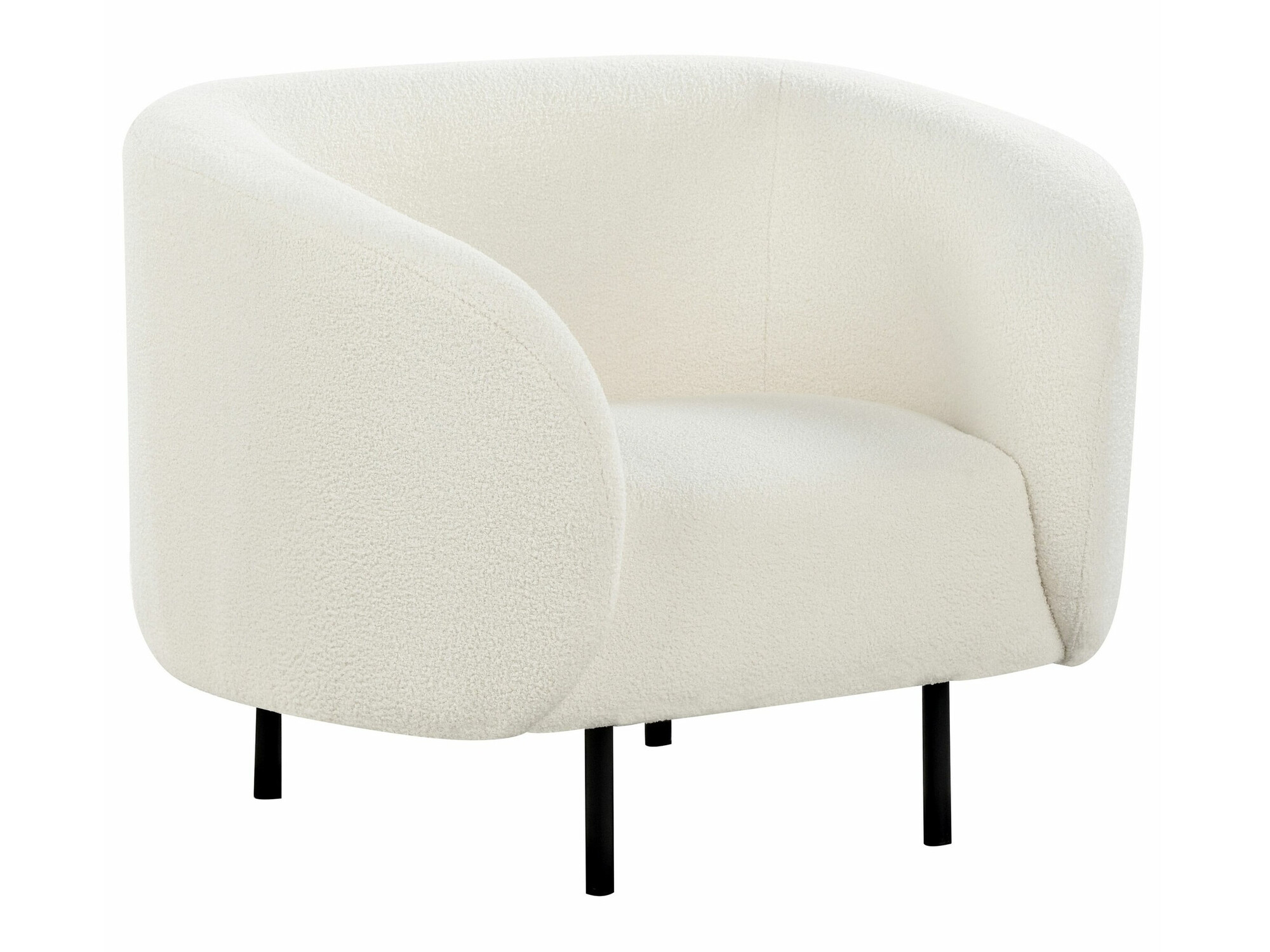 Fotelja Berwyn 122 (Bijela + Crna)