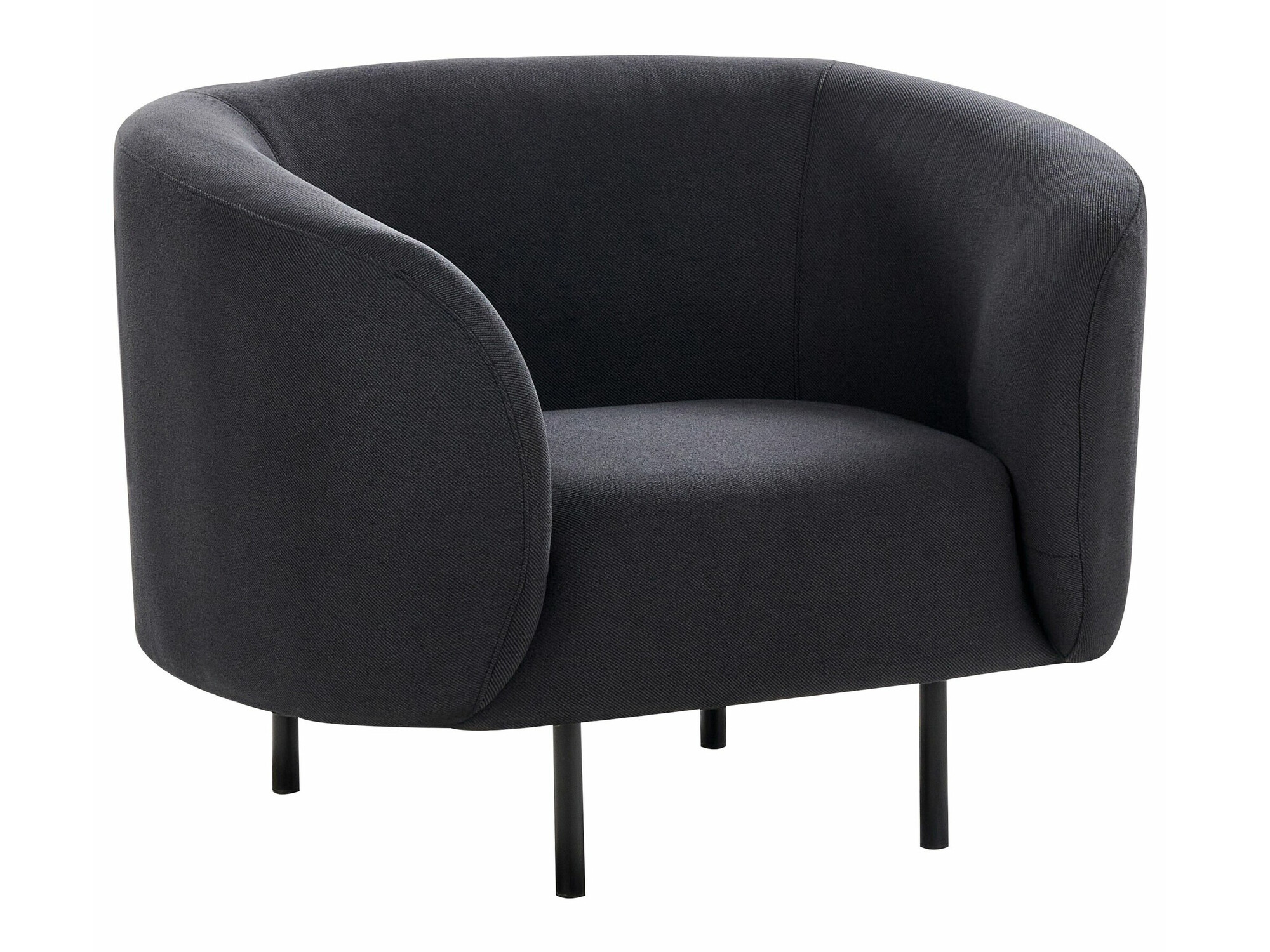 Fotelja Berwyn 2033 (Crna)