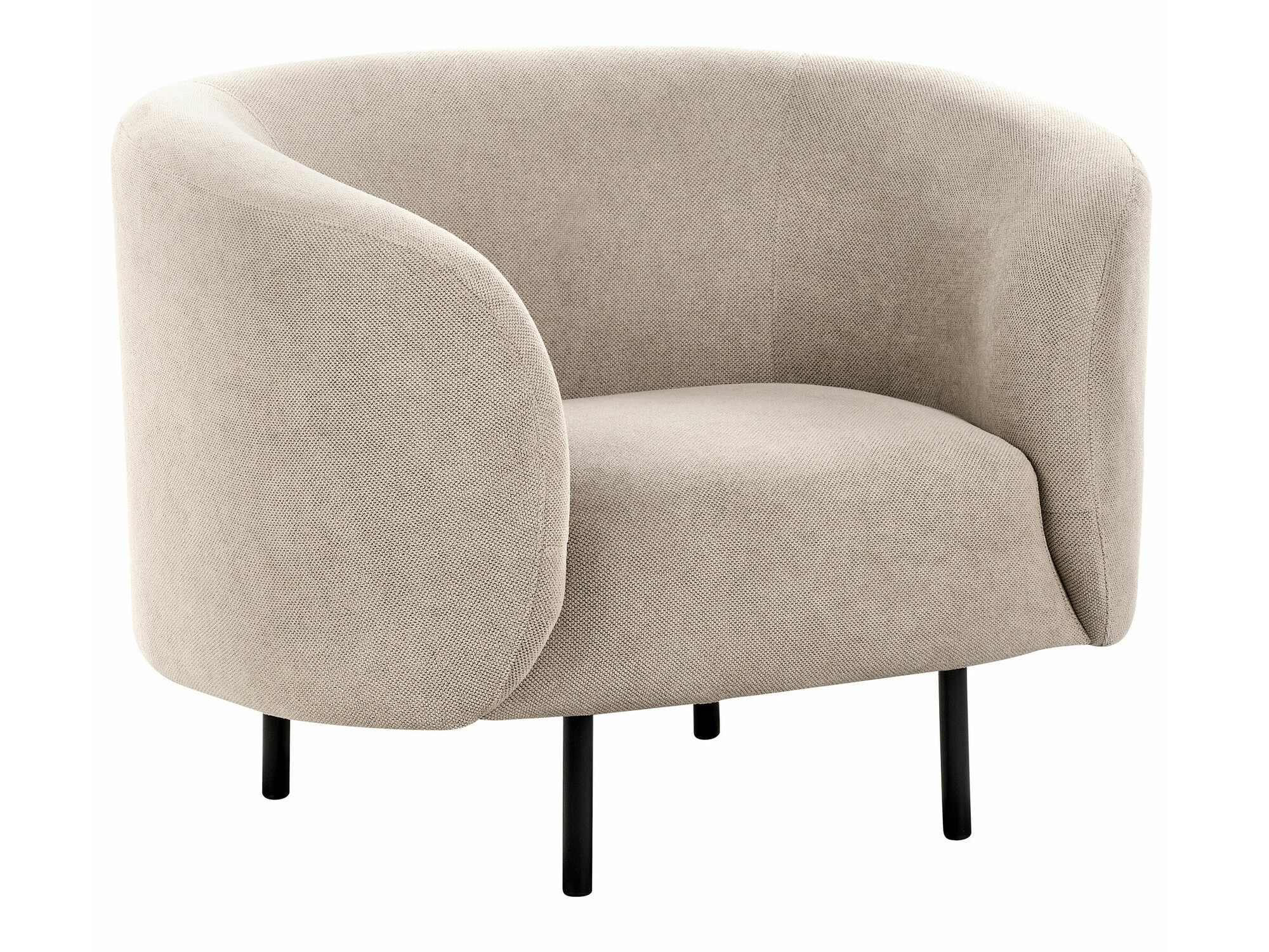 Fotelja Berwyn 2033 (Taupe + Crna)