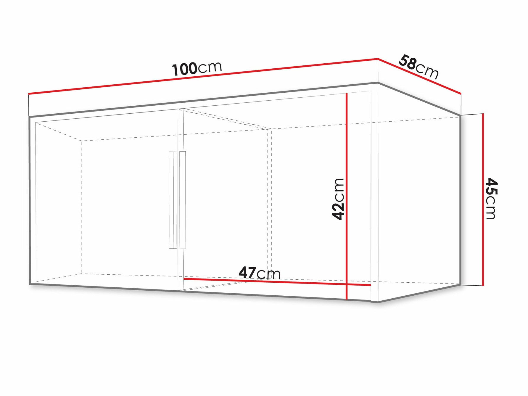 Ormarić Collis (Bijela + Hrast Wotan)