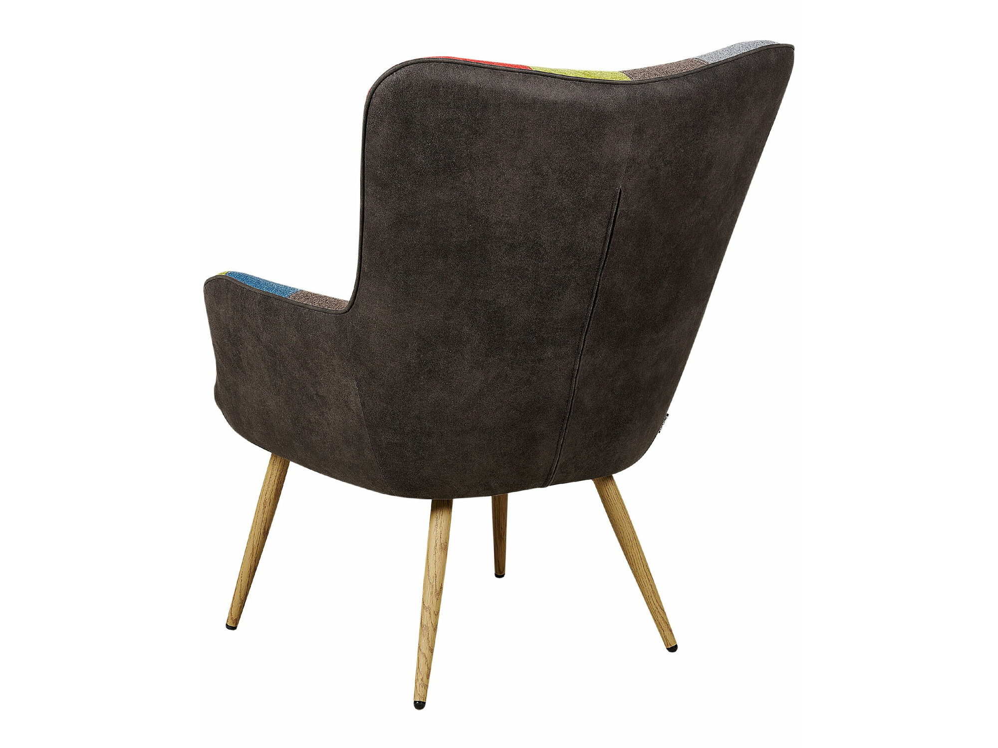 Fotelja Berwyn 2048 (Crna + Plava + Žuta)