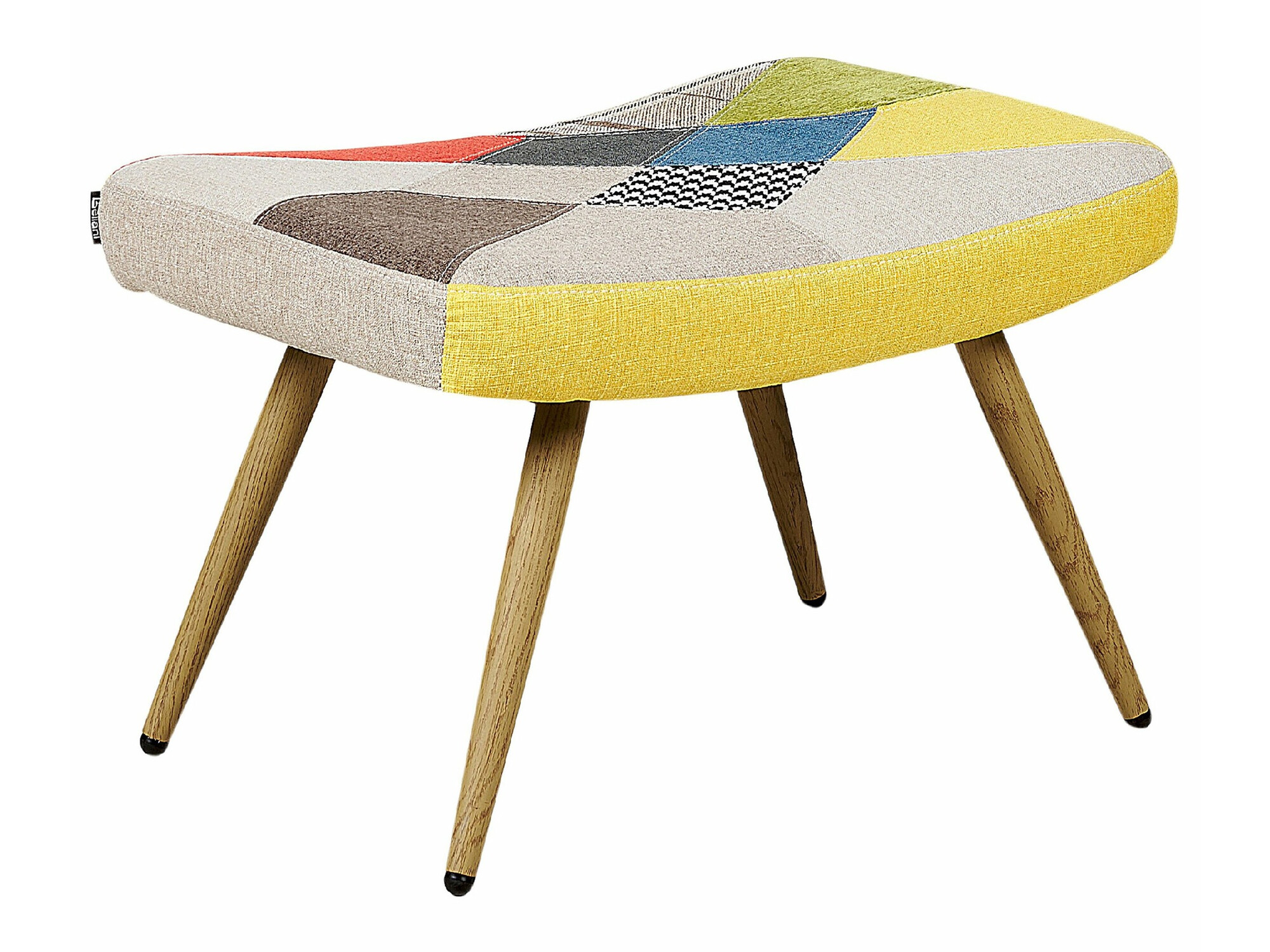 Fotelja Berwyn 2048 (Crna + Plava + Žuta)