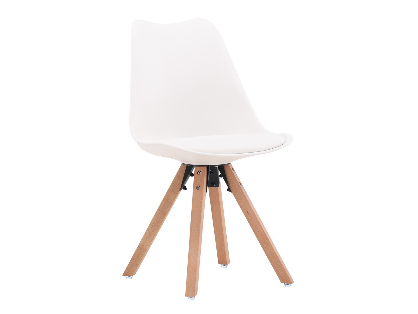 Blagovaonski set Dallas 4467 (Bijela + Svijetlo drvo)