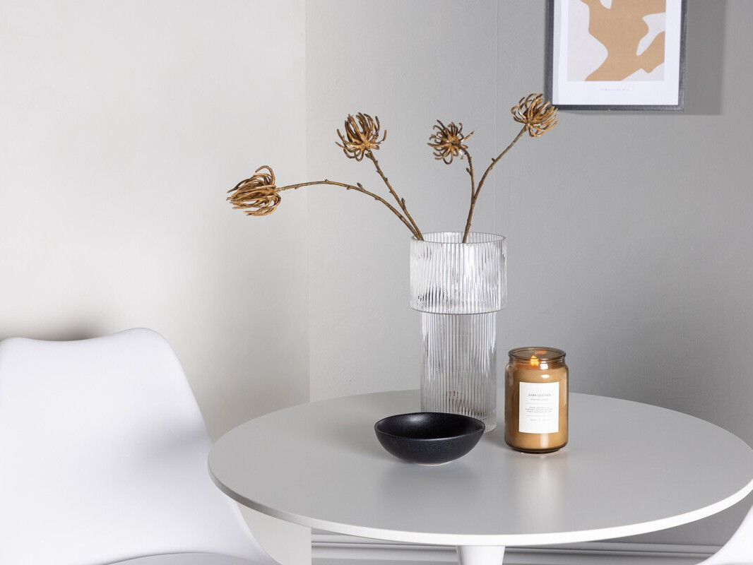 Blagovaonski set Dallas 4467 (Bijela + Svijetlo drvo)