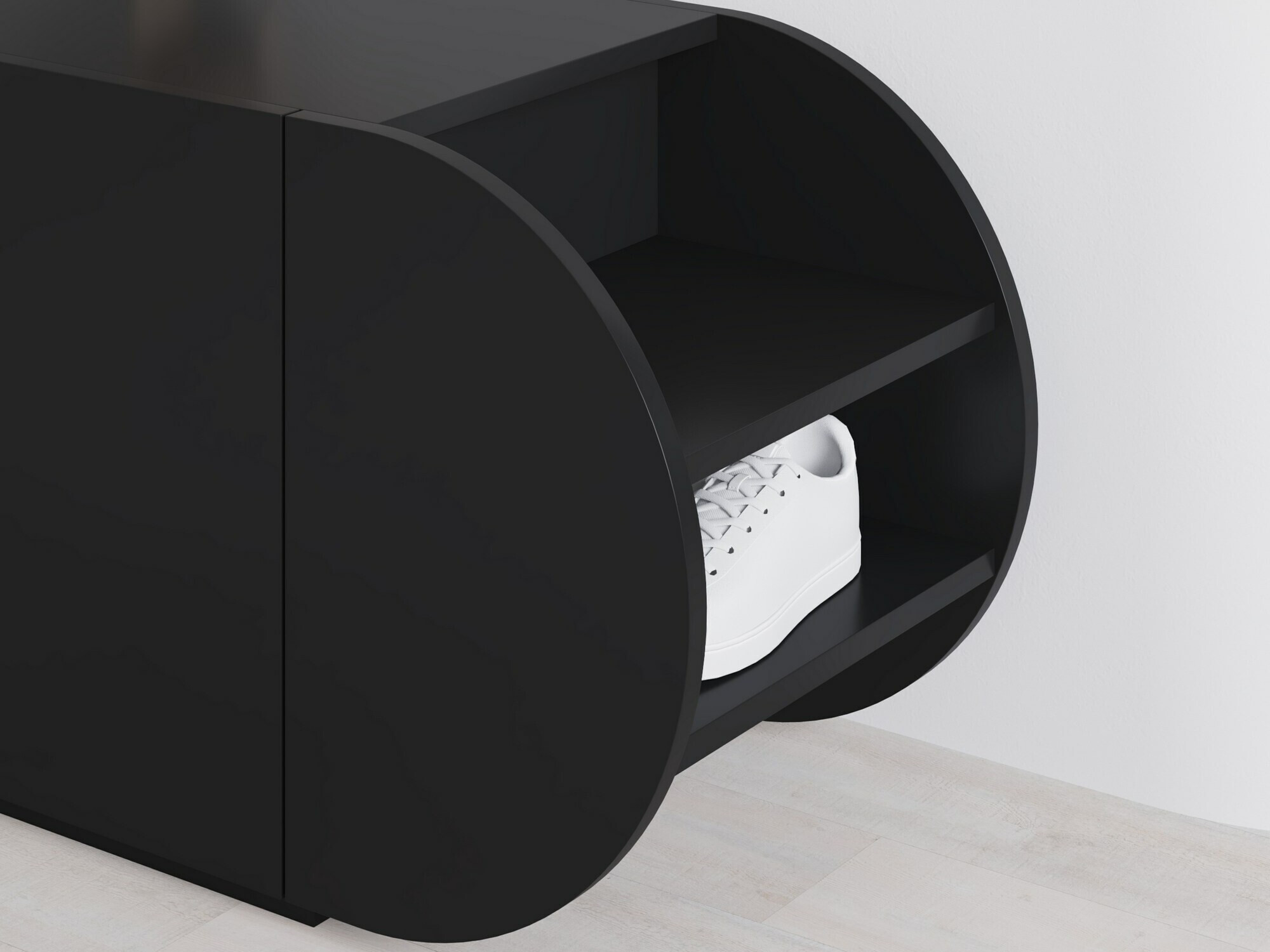 Ormarić za cipele Kailua 2145 (Crna)