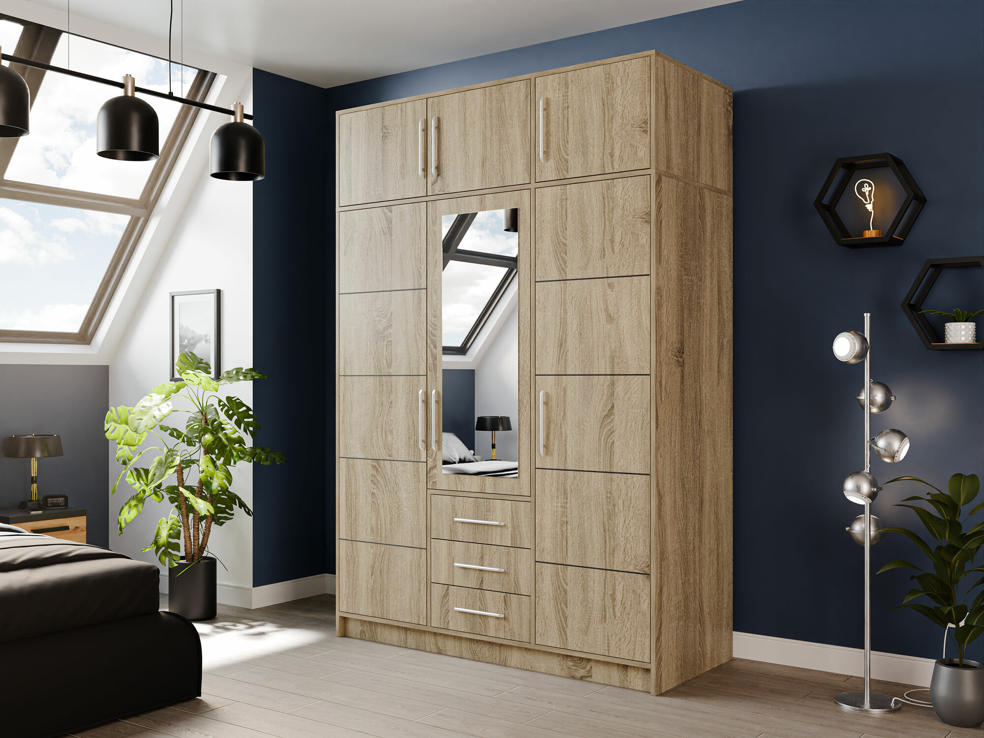 Ormarić Dortivu I (Sonoma hrast)