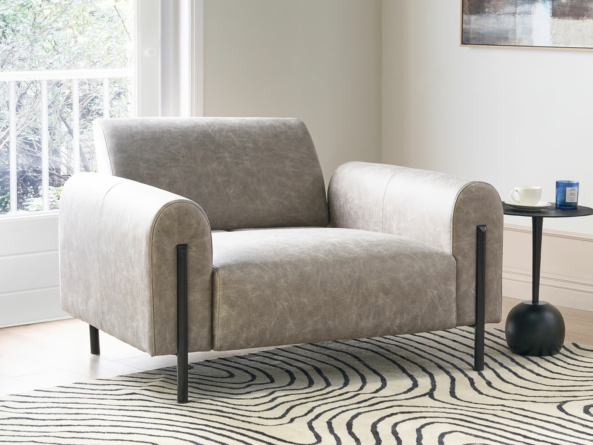 Fotelja Berwyn 2067 (Siva)