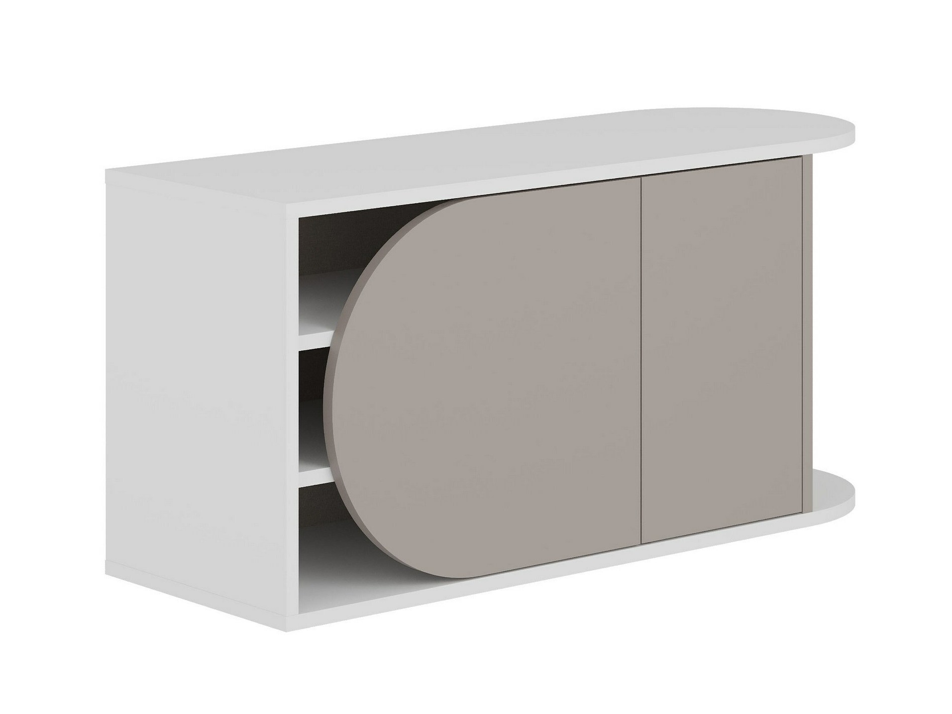 Ormarić za cipele Kailua 2151 (Bijela + Taupe)