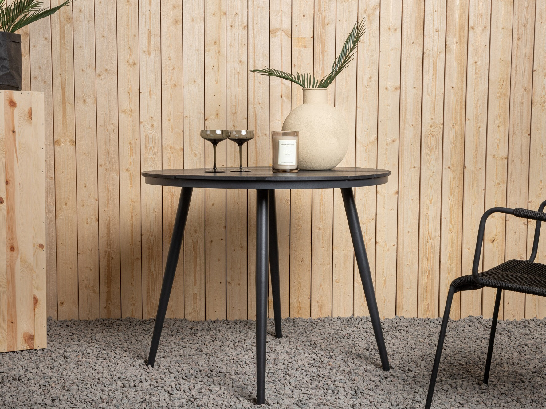 Vrtni stol Dallas 2463 (Crna)