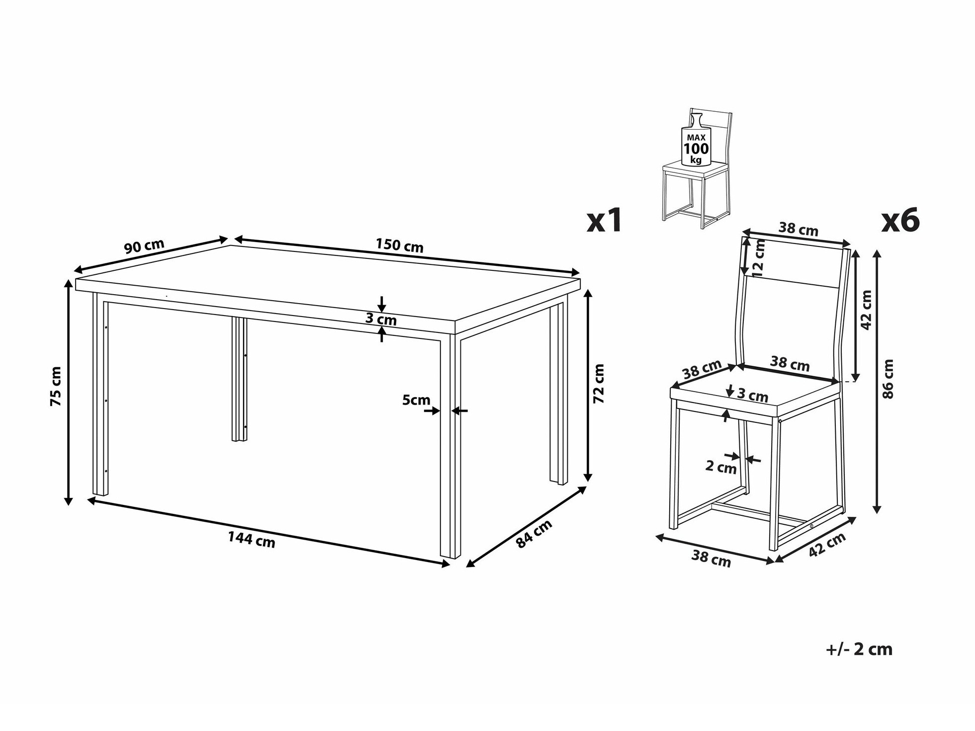 Blagovaonski set Berwyn 2075