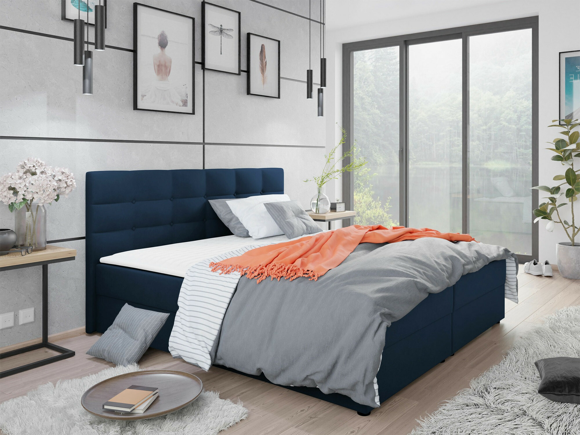 Boxspring krevet Memphis 114 (Itaka 11)