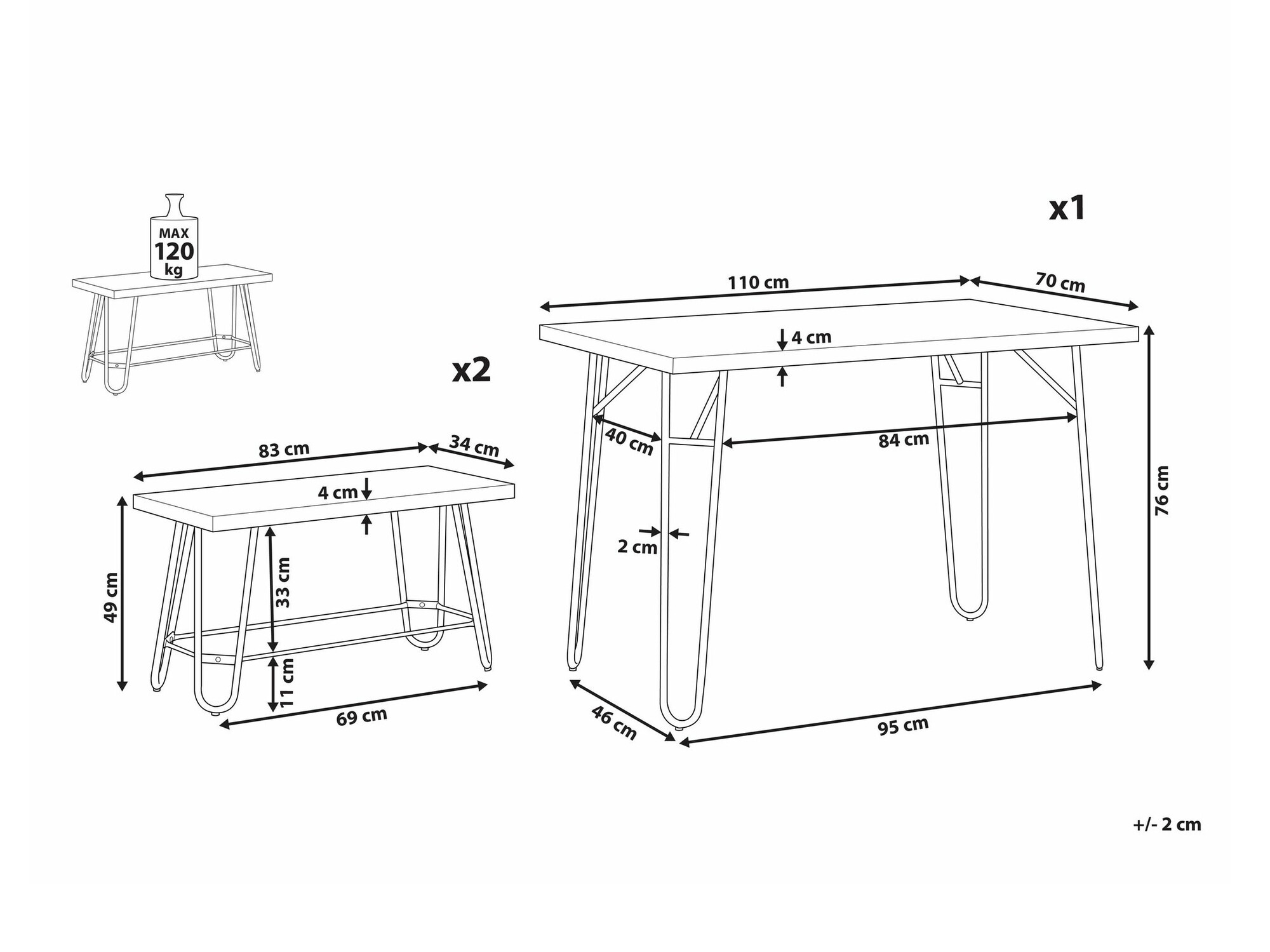 Blagovaonski set Berwyn 2086
