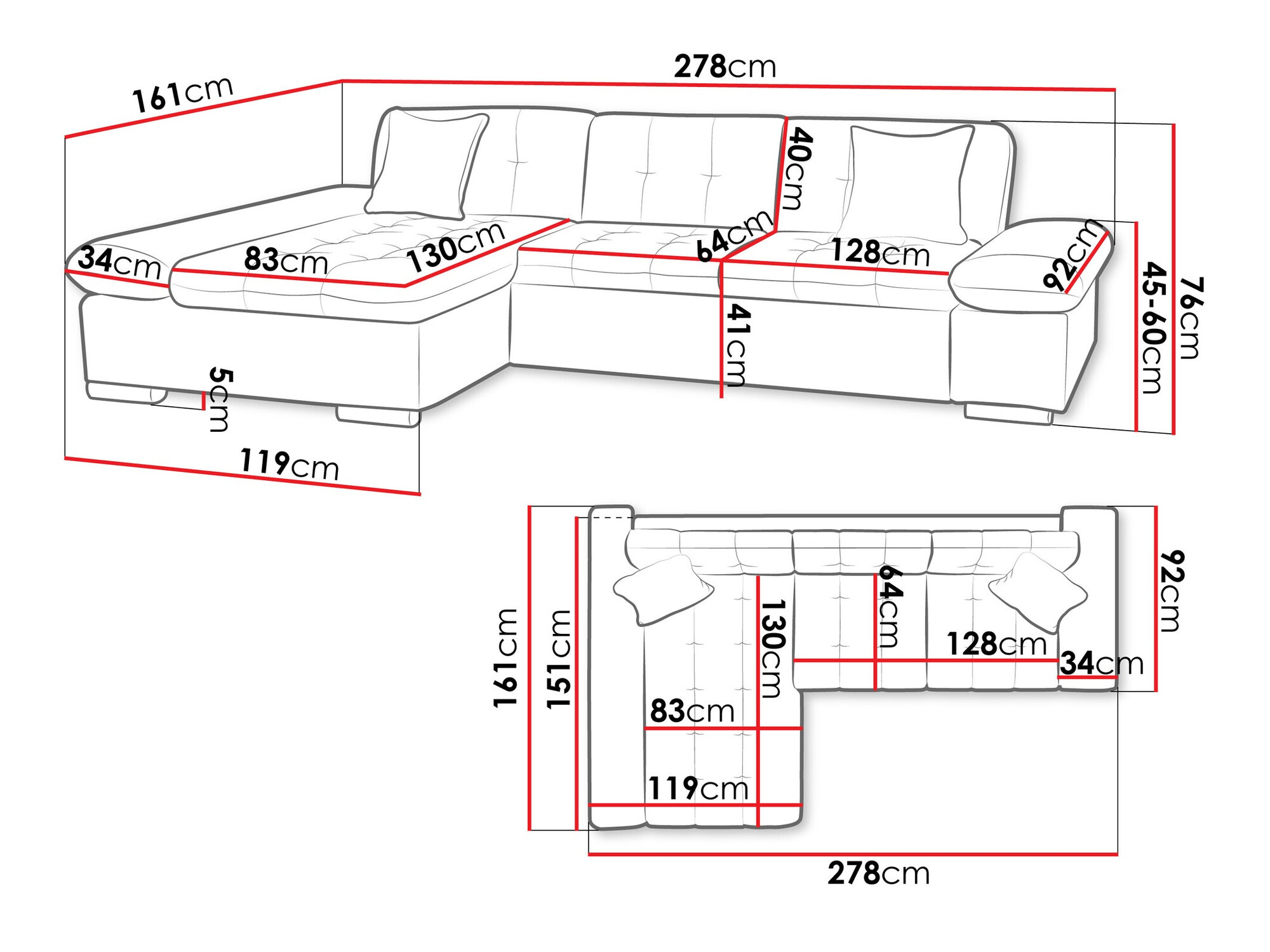 Kutna garnitura Comfivo 219 (Baloo 2074)