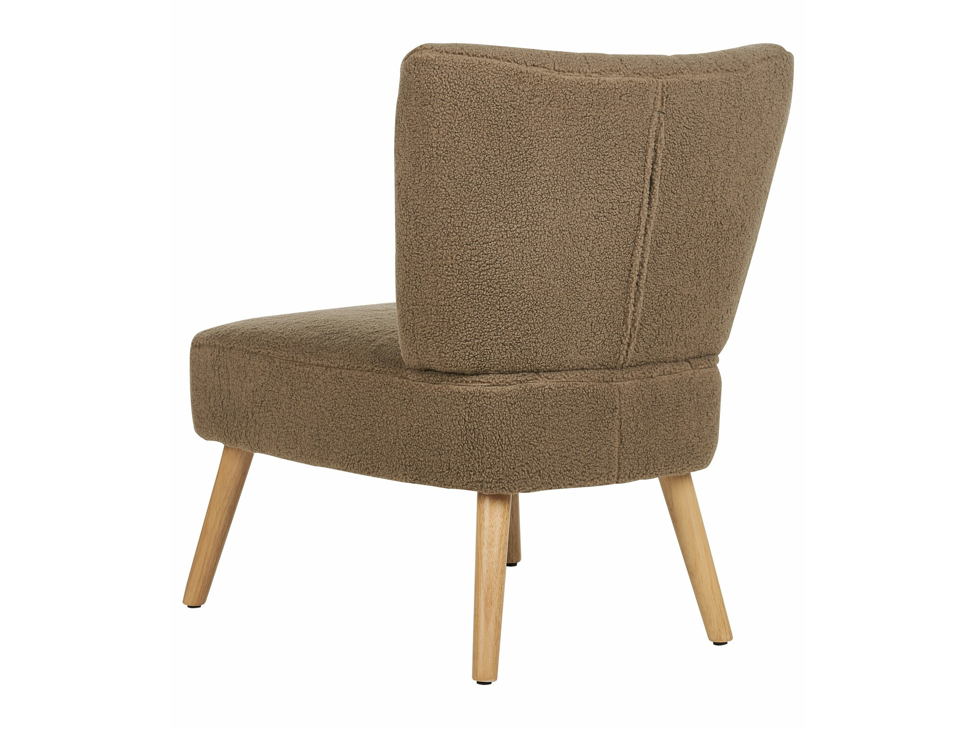 Fotelja Berwyn 1131 (Smeđa + Svijetlo drvo)