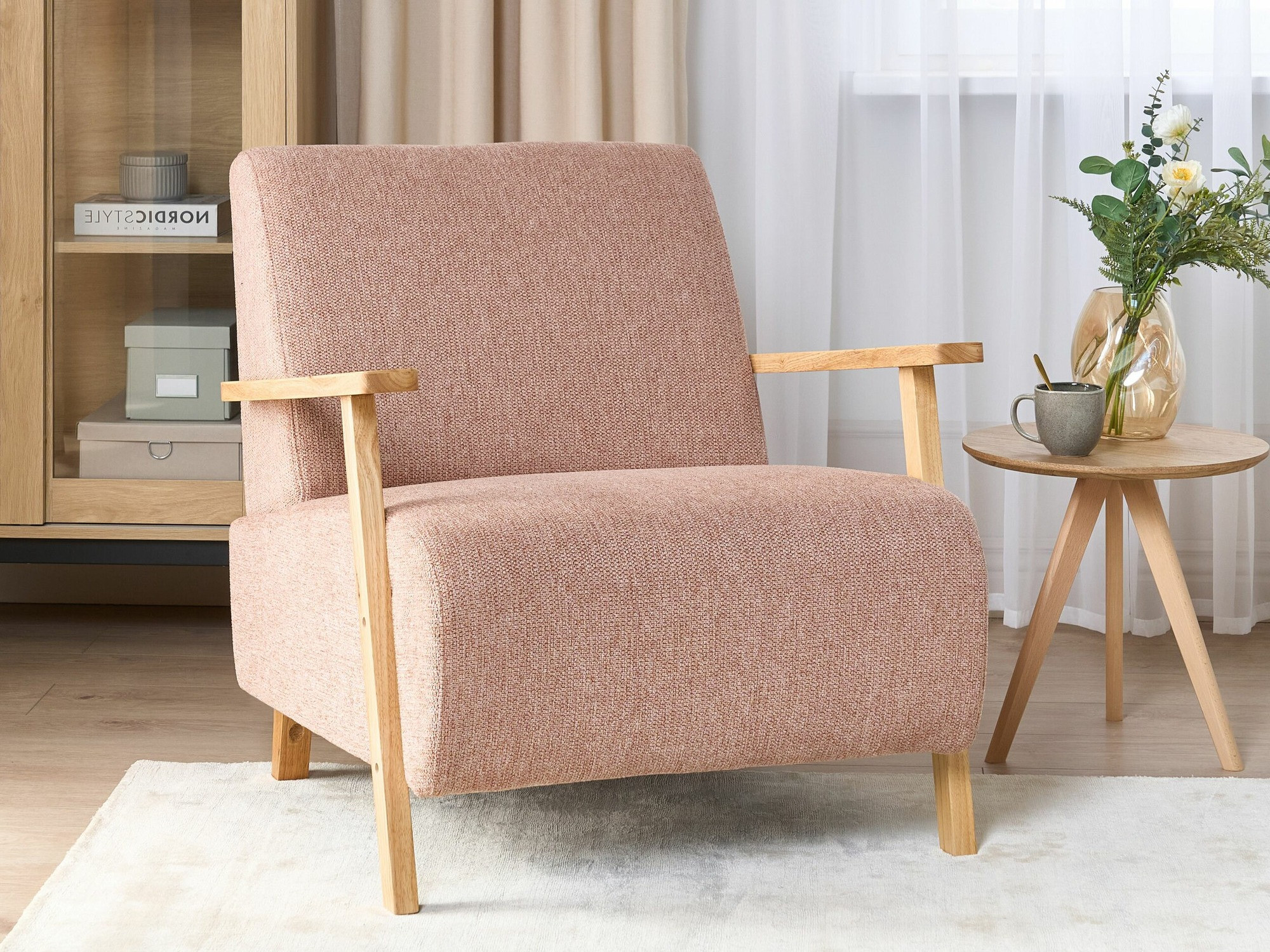 Fotelja Berwyn 2089 (Ružičasta)