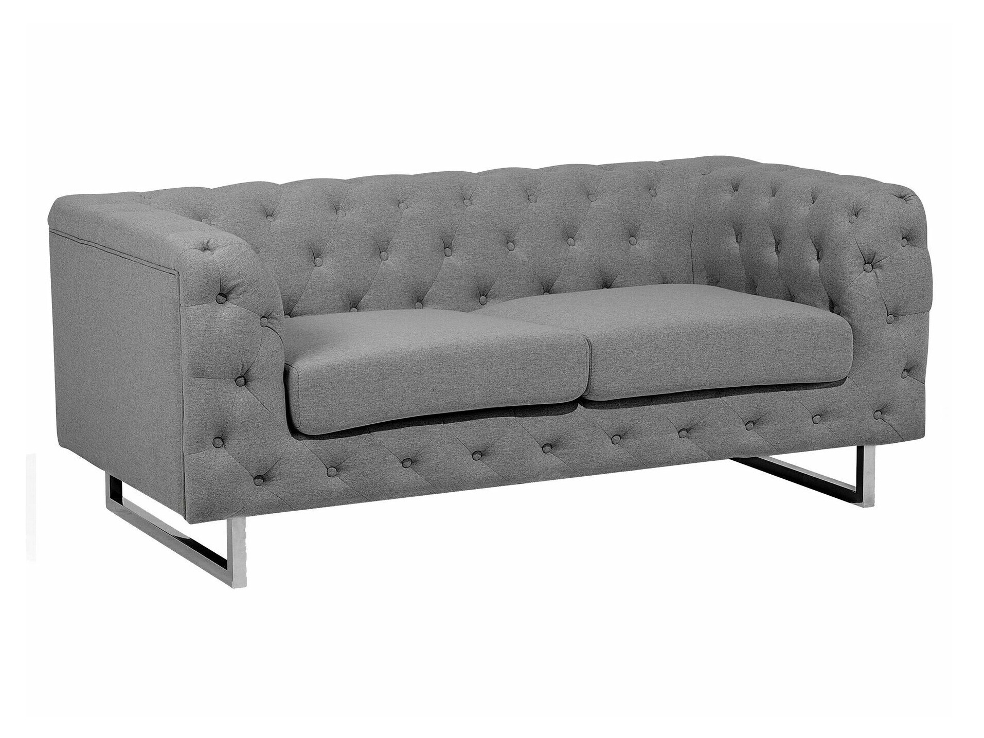 Chesterfield tapecirani namještaj Berwyn 2095 (Siva)