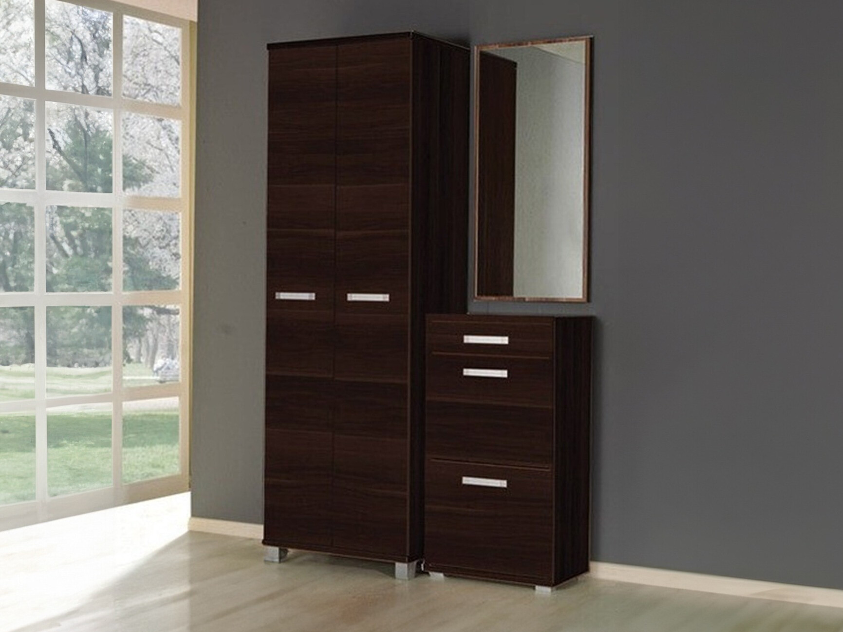 Set za hodnik Cirevau 141 (Wenge)