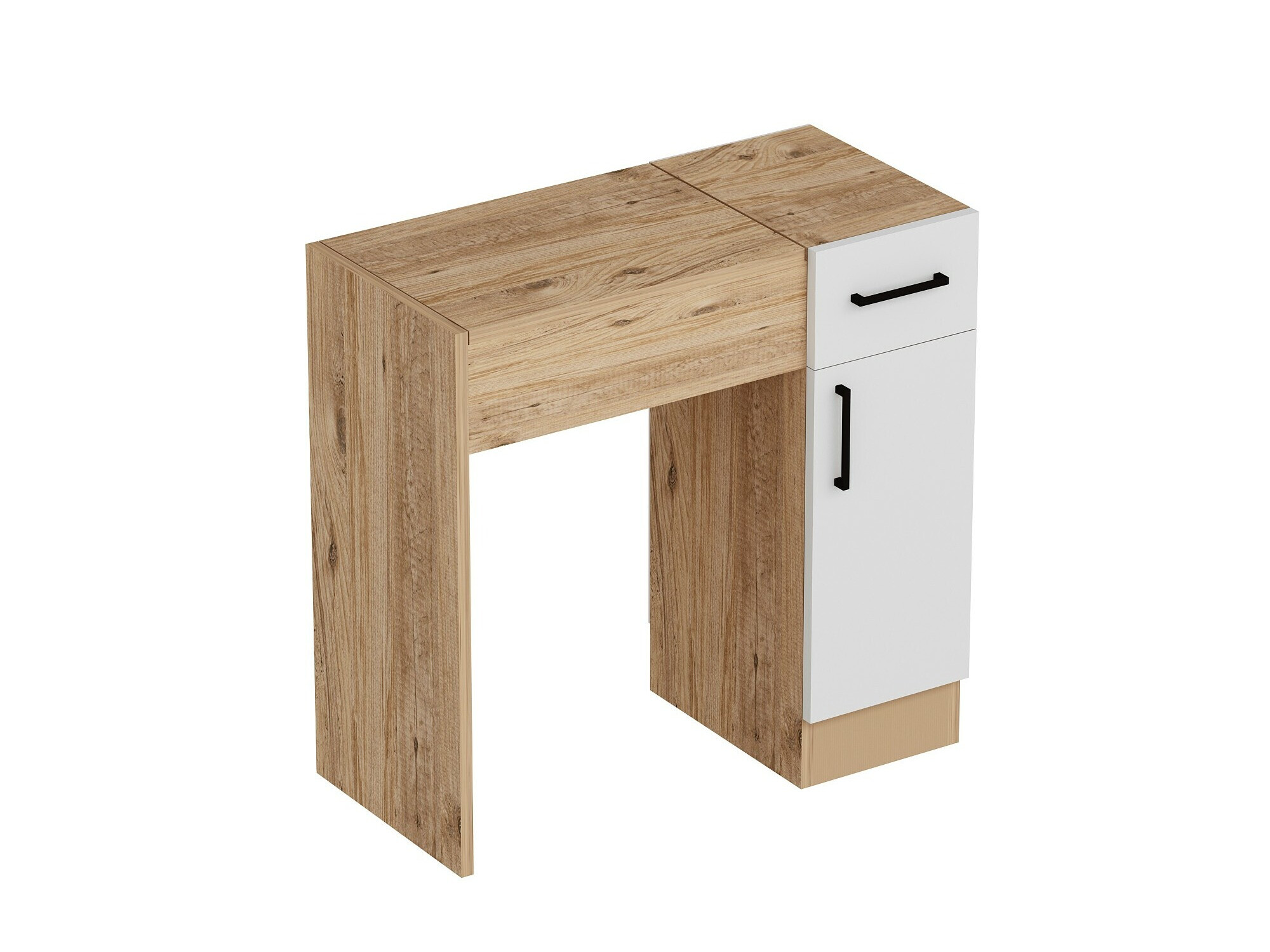 Toaletni stolić Kailua 2162 (Bijela + Bor)