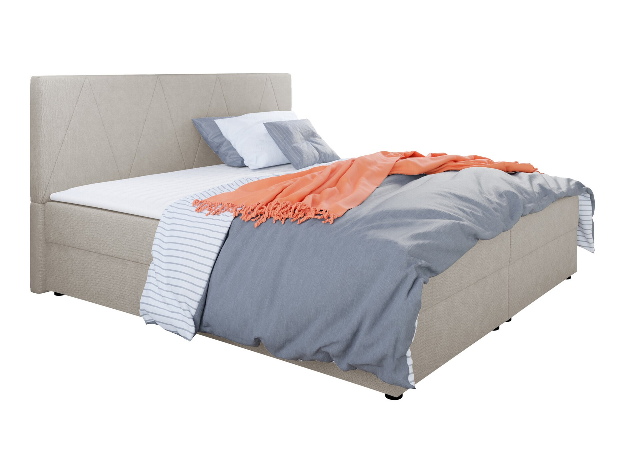 Boxspring krevet Memphis 116 (Rico 01)
