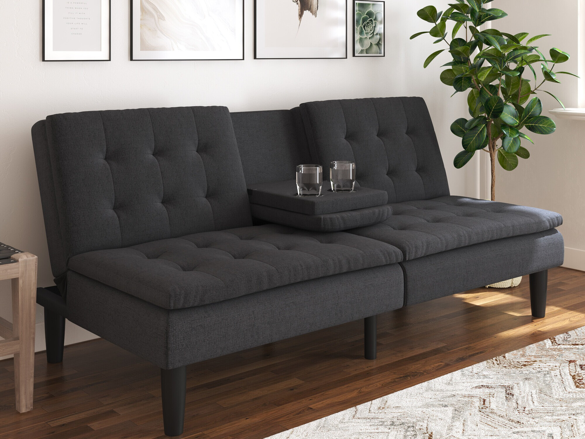 Kauč na razvlačenje Denton 1334 (Antracit)