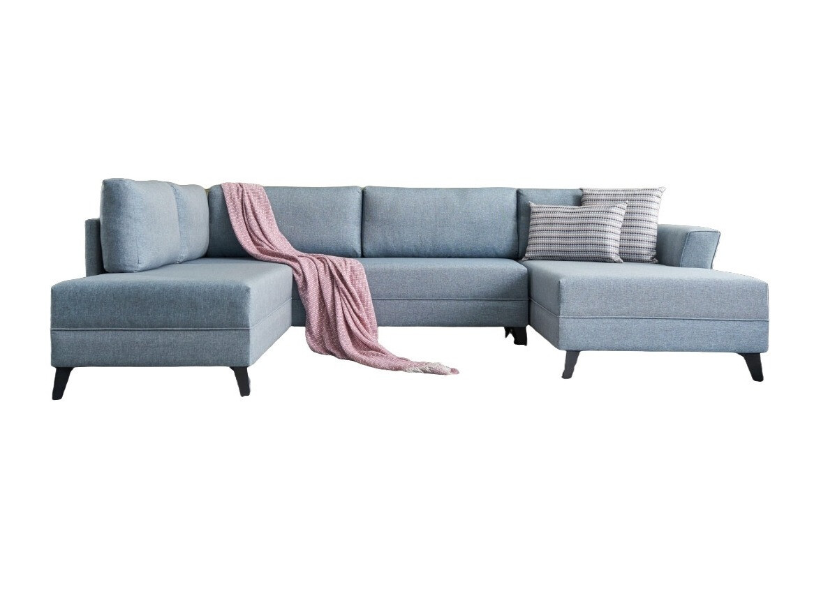 Kutna garnitura Altadena 315 (Svijetlo plava)