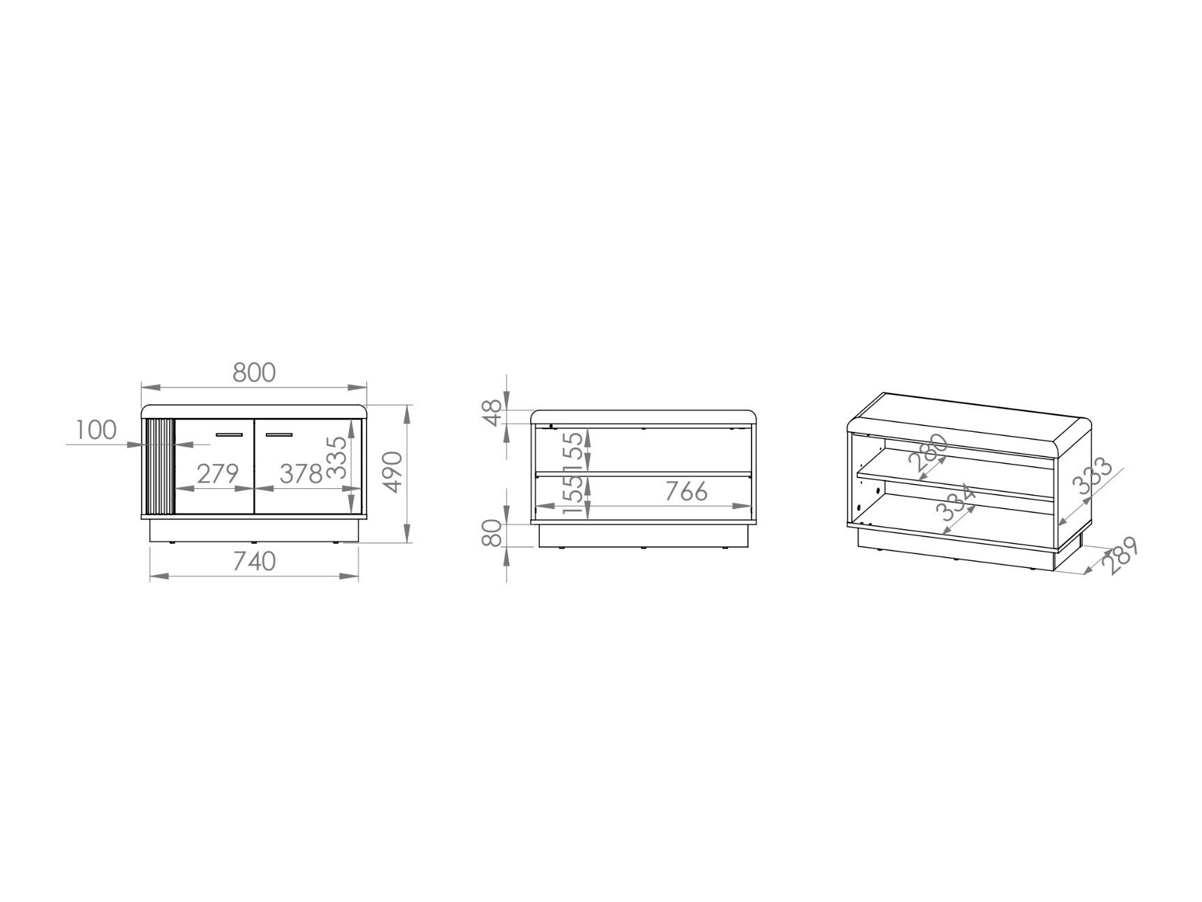 Ormarić za cipele Revcire 102