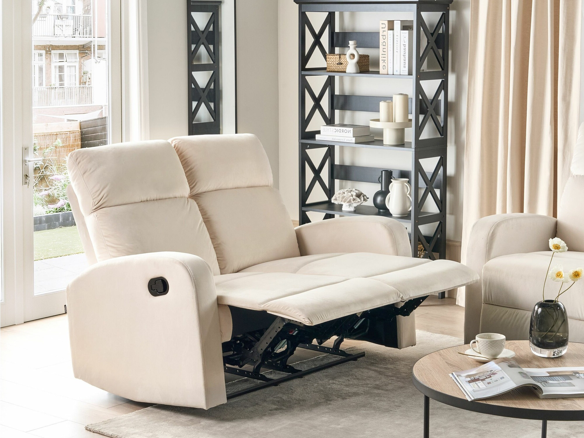 Podesiva sofa Berwyn 2107 (Krem)