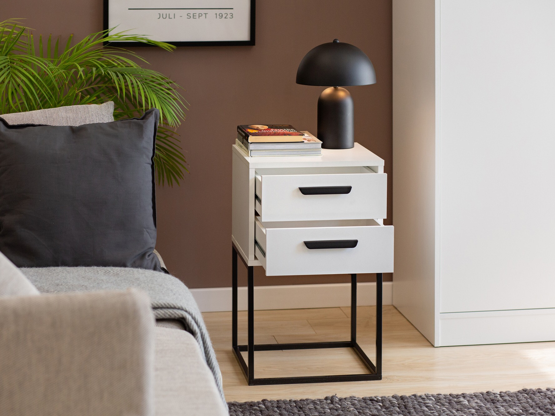 Noćni ormarić Bristol 196 (Bijela)