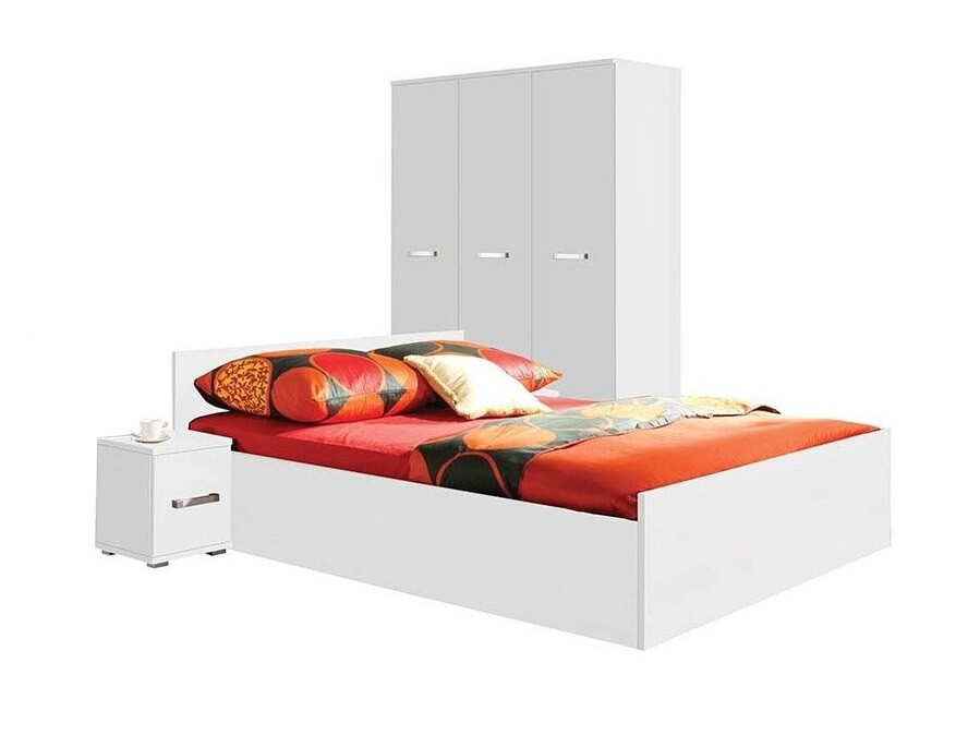 Set za spavaću sobu Cirevau 142 (Bijela)