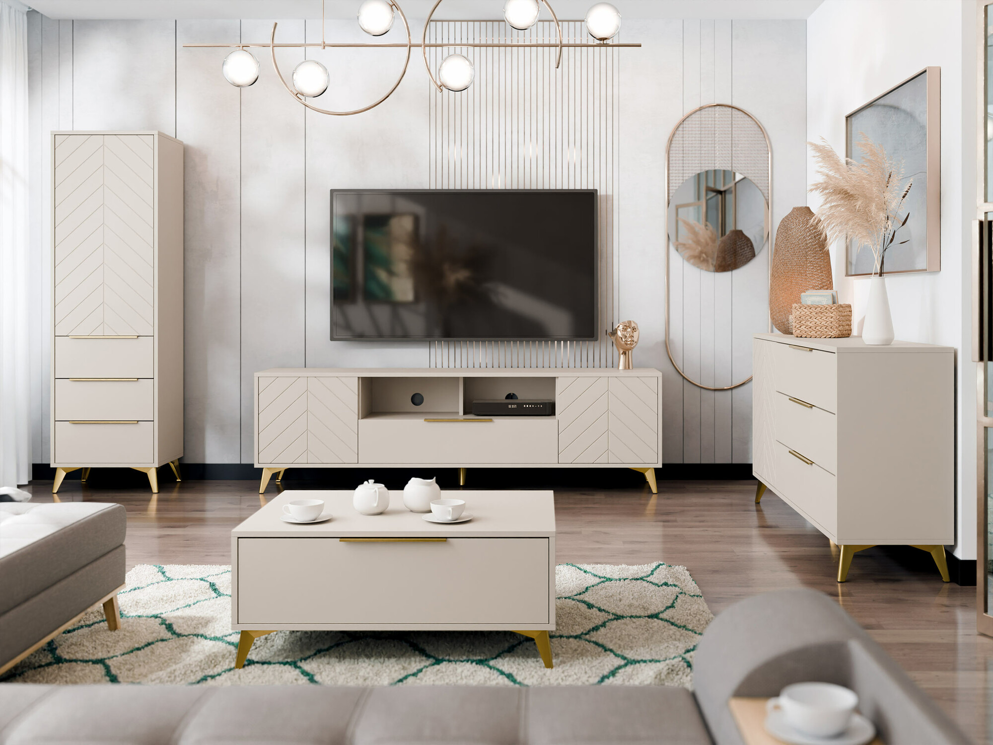 Set za dnevni boravak Comfivo Camlue 107