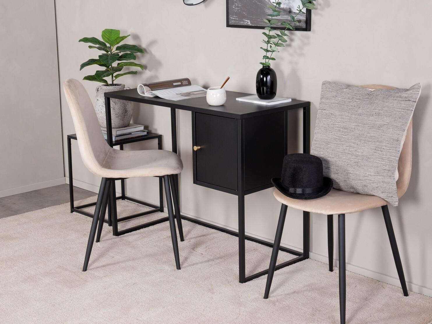 Uredski stol Evasevu 103 (Crna)