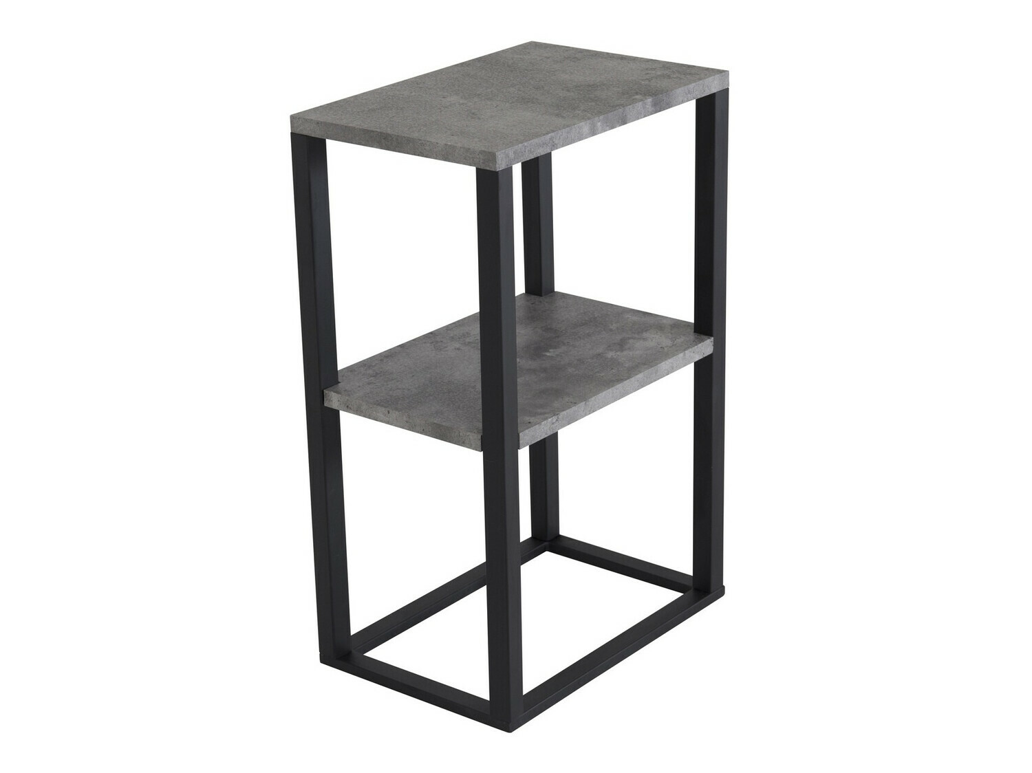 Pomoćni stolić Dallas 260 (Boja betona + Crna)