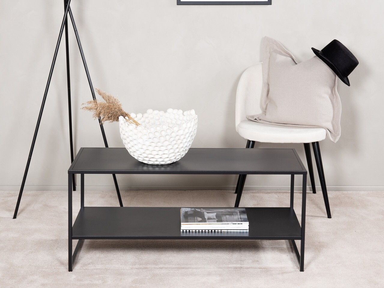 Stolić za kavu Dallas 216 (Crna)