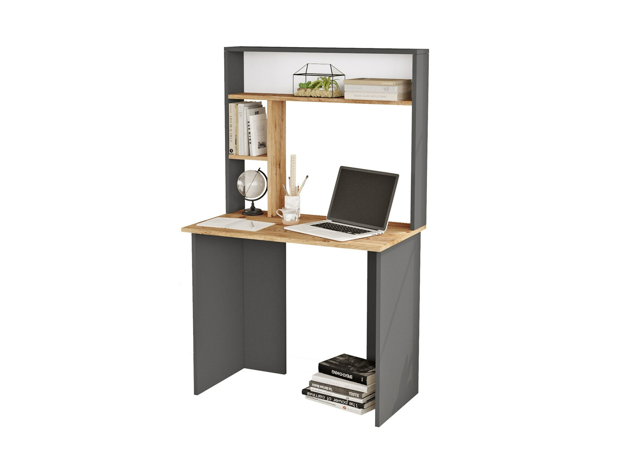 Uredski stol Asheboro 117 (Antracit + Bor)