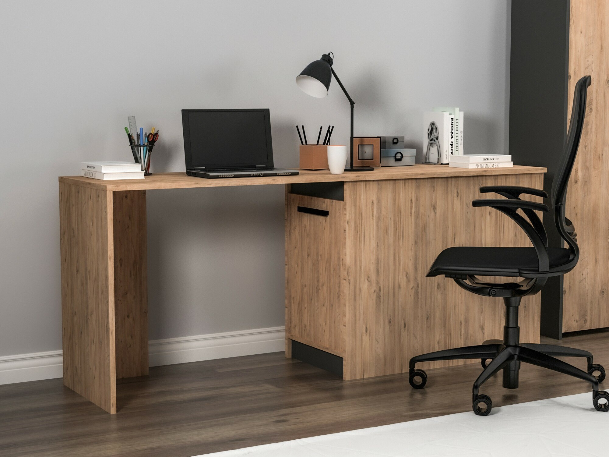 Uredski stol Kailua 2183 (Antracit + Bor)