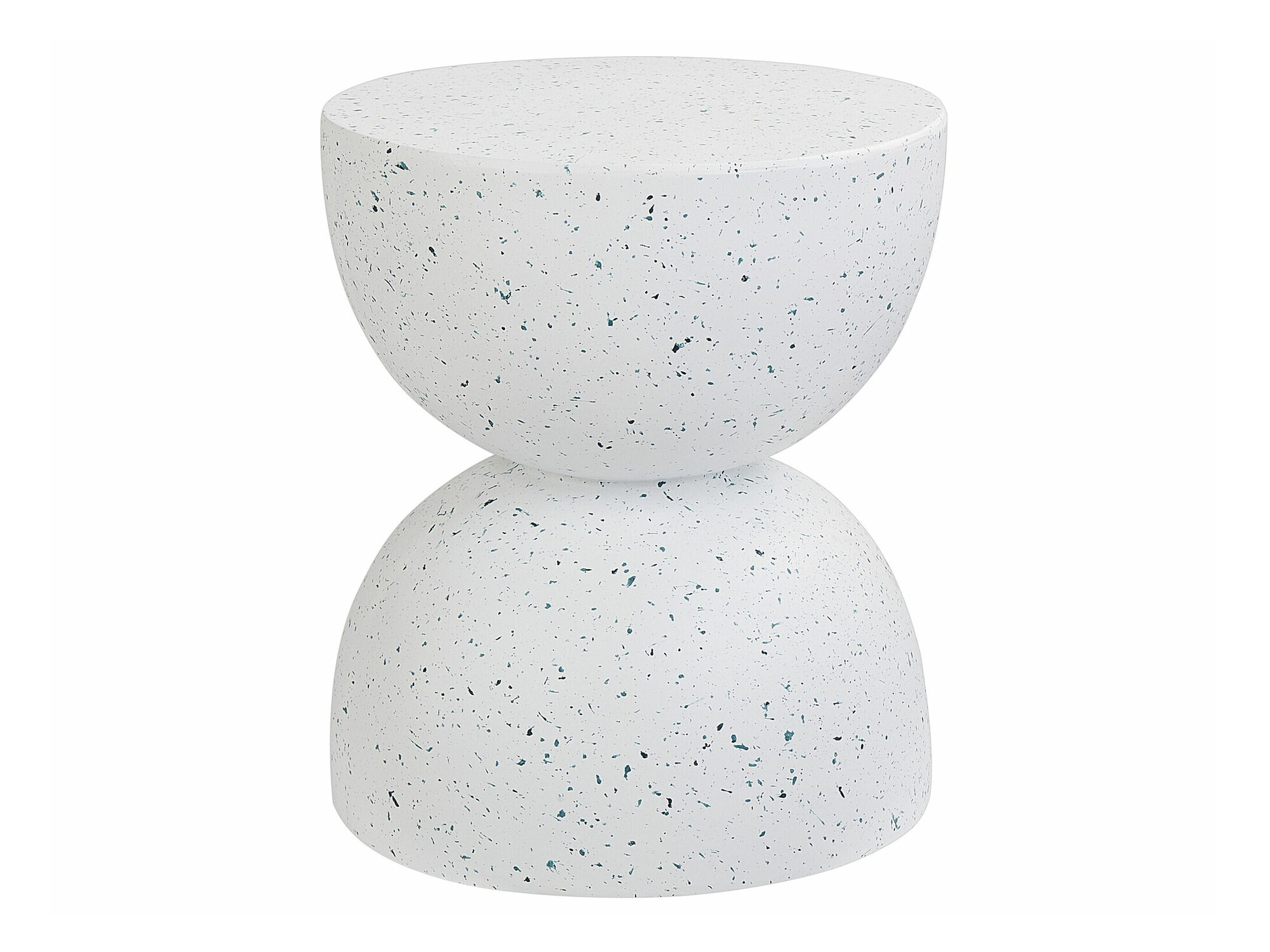 Pomoćni stolić Berwyn 2143 (Bijela + Terazzo)