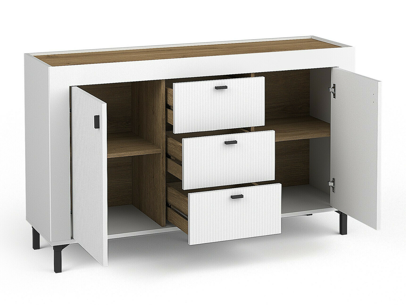 Set za dnevni boravak Mormavu 114 (Mat bijela)