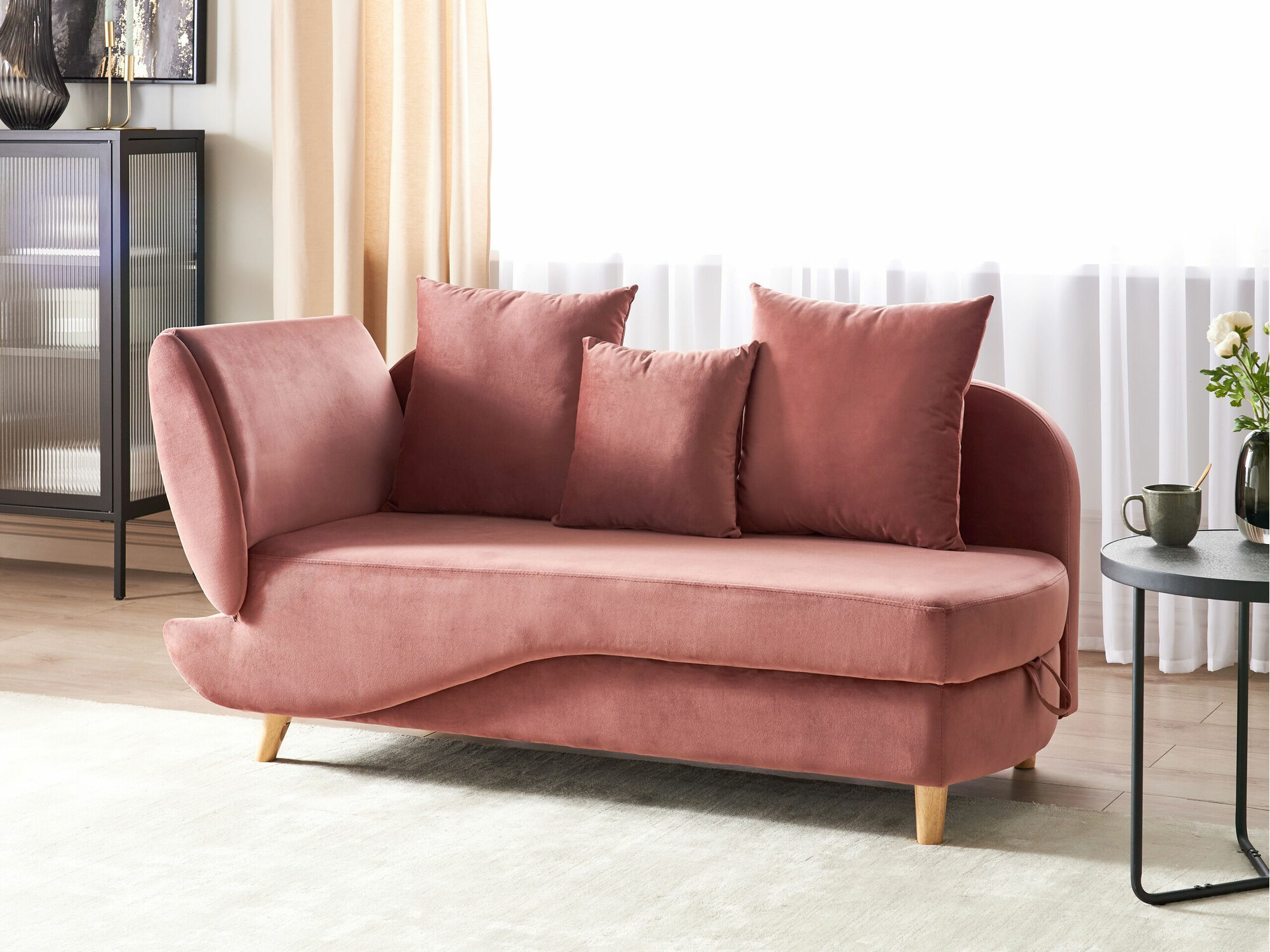 Ležaj Berwyn 1011 (Ružičasta)