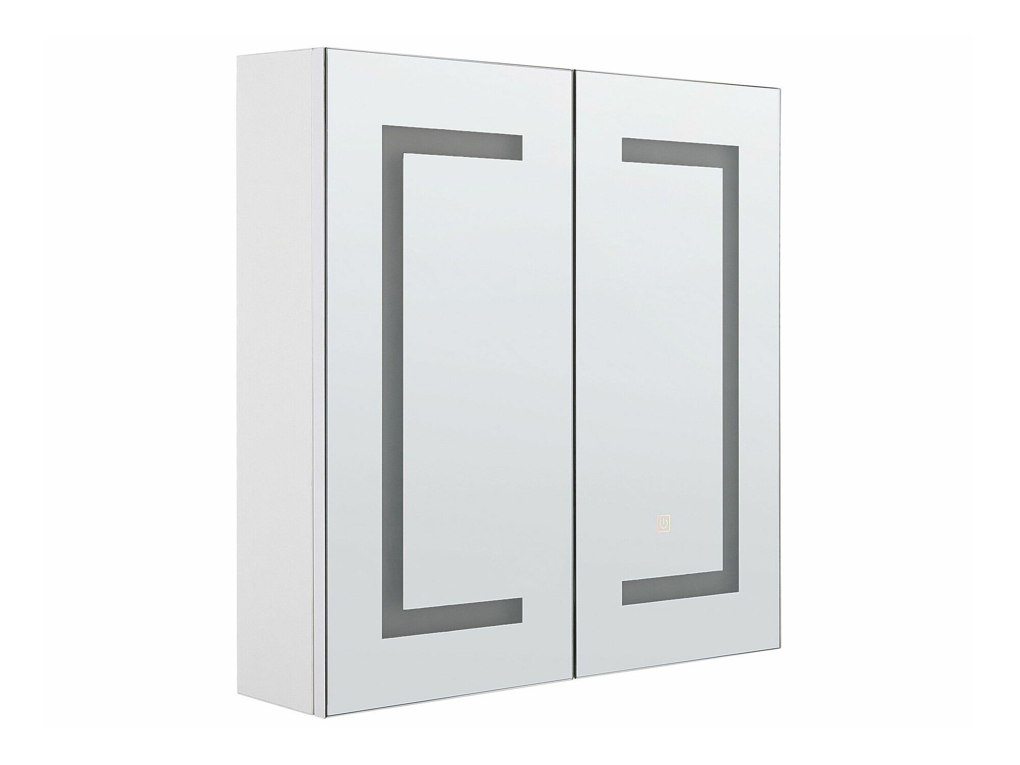 Kupaonski ormarić s ogledalom Berwyn 2153 (Bijela)