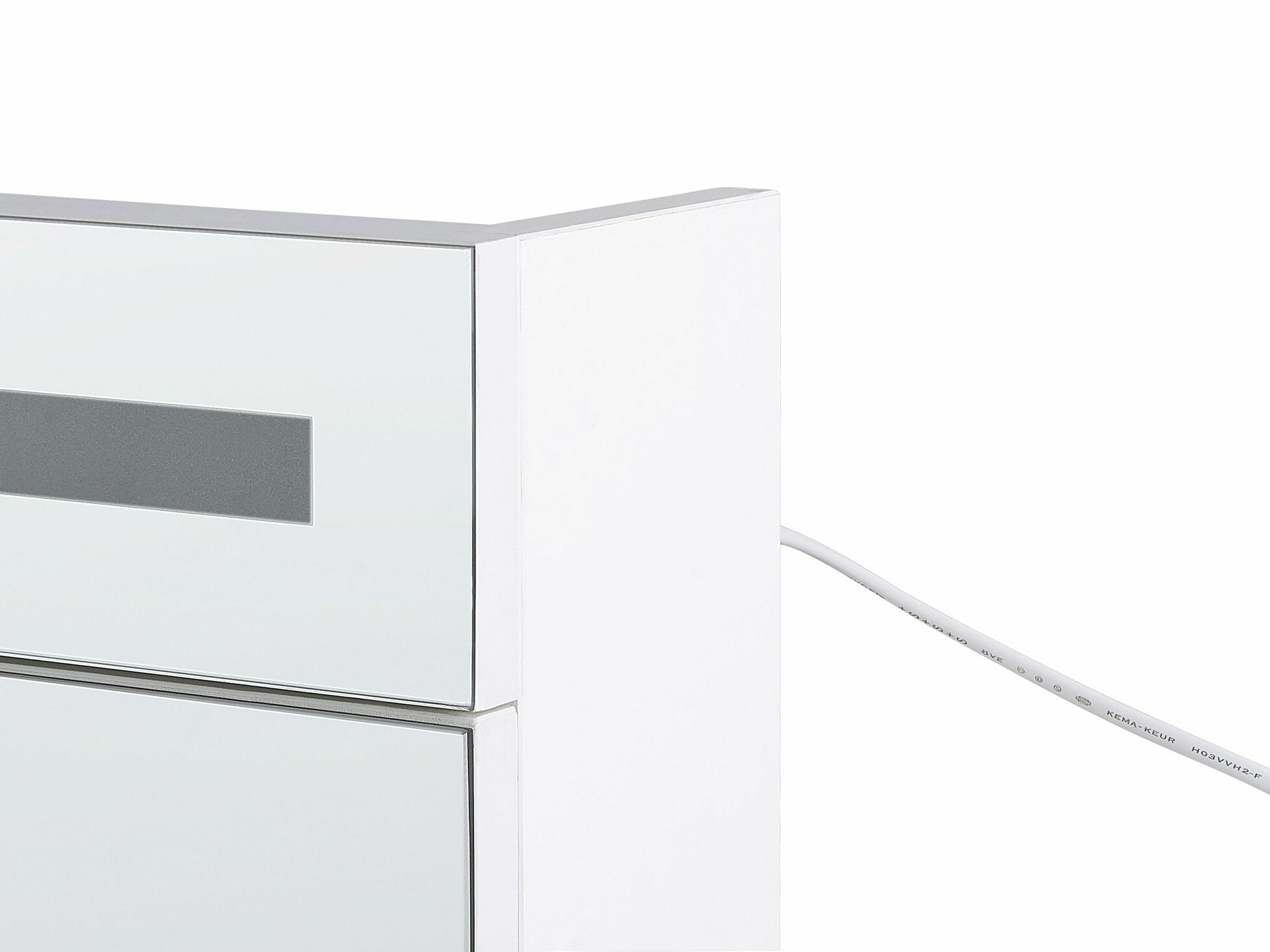 Kupaonski ormarić s ogledalom Berwyn 2154 (Bijela)