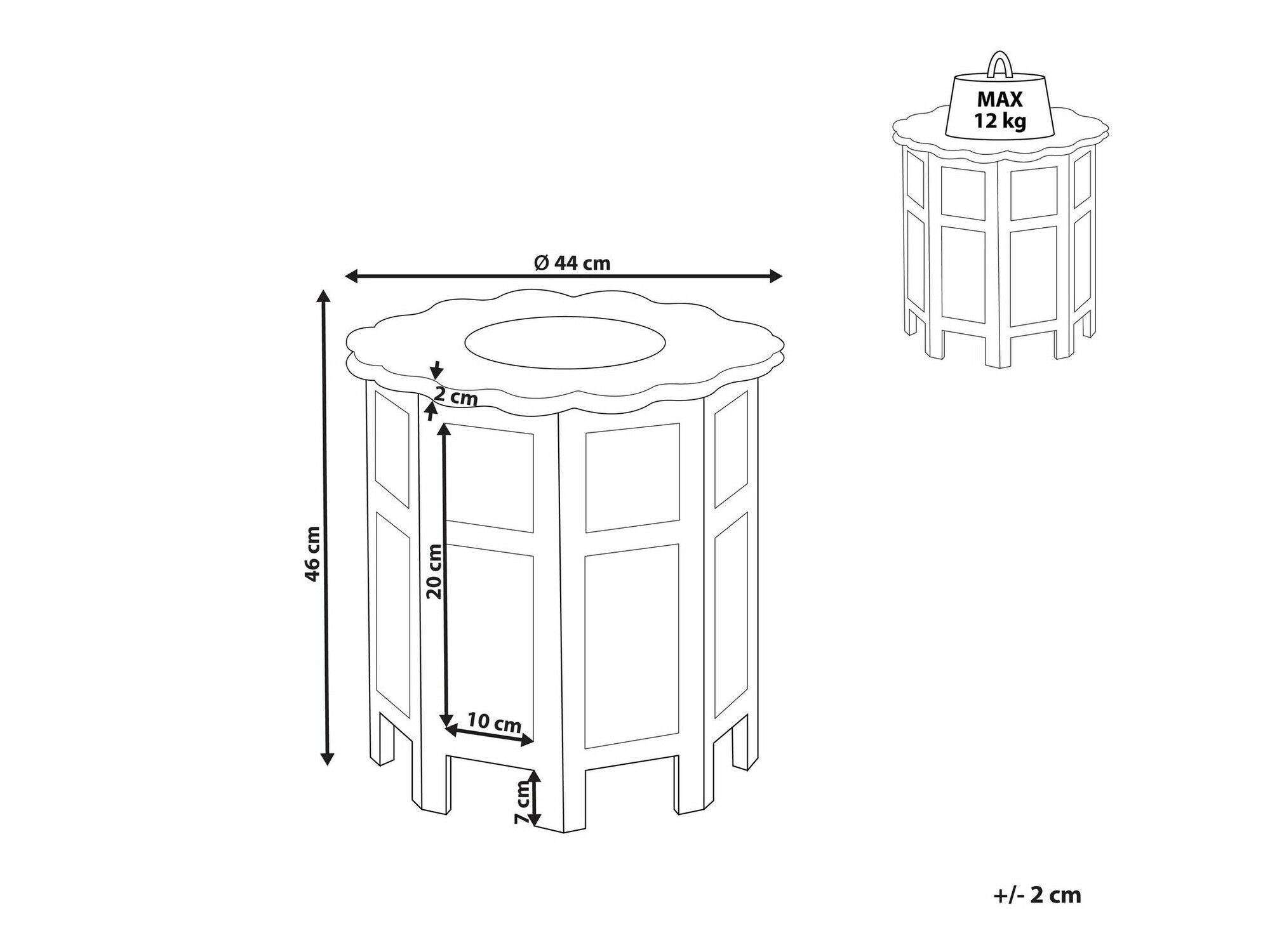 Pomoćni stolić Berwyn 2149