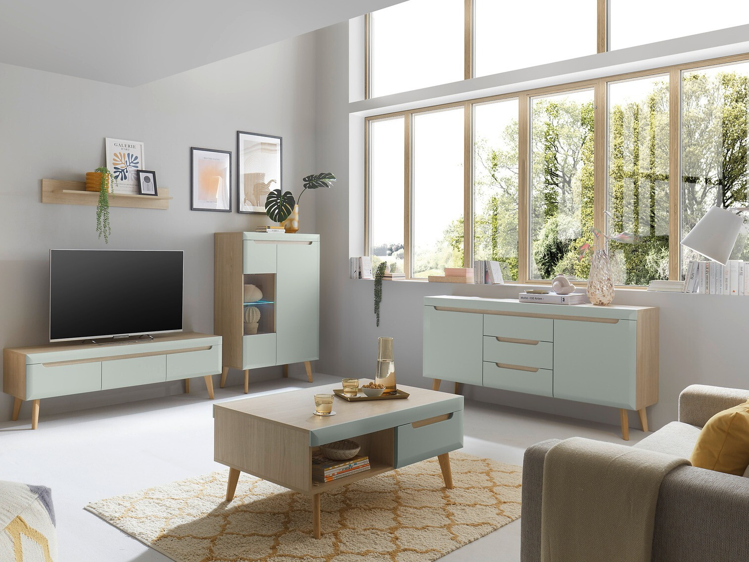 Stolić za kavu Vircava 107 (Svijetlo zelena)