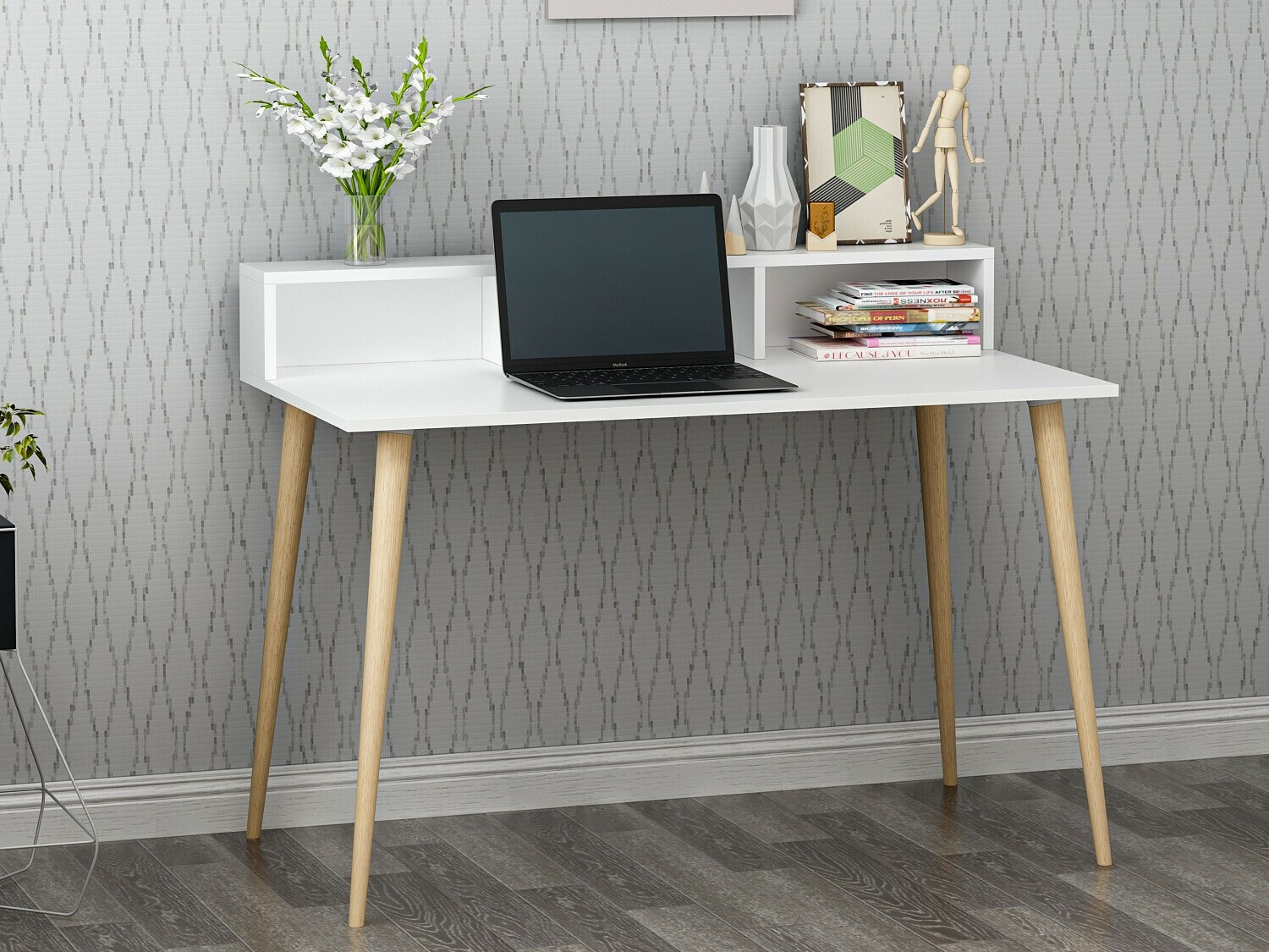 Uredski stol Kailua 2218 (Bijela)